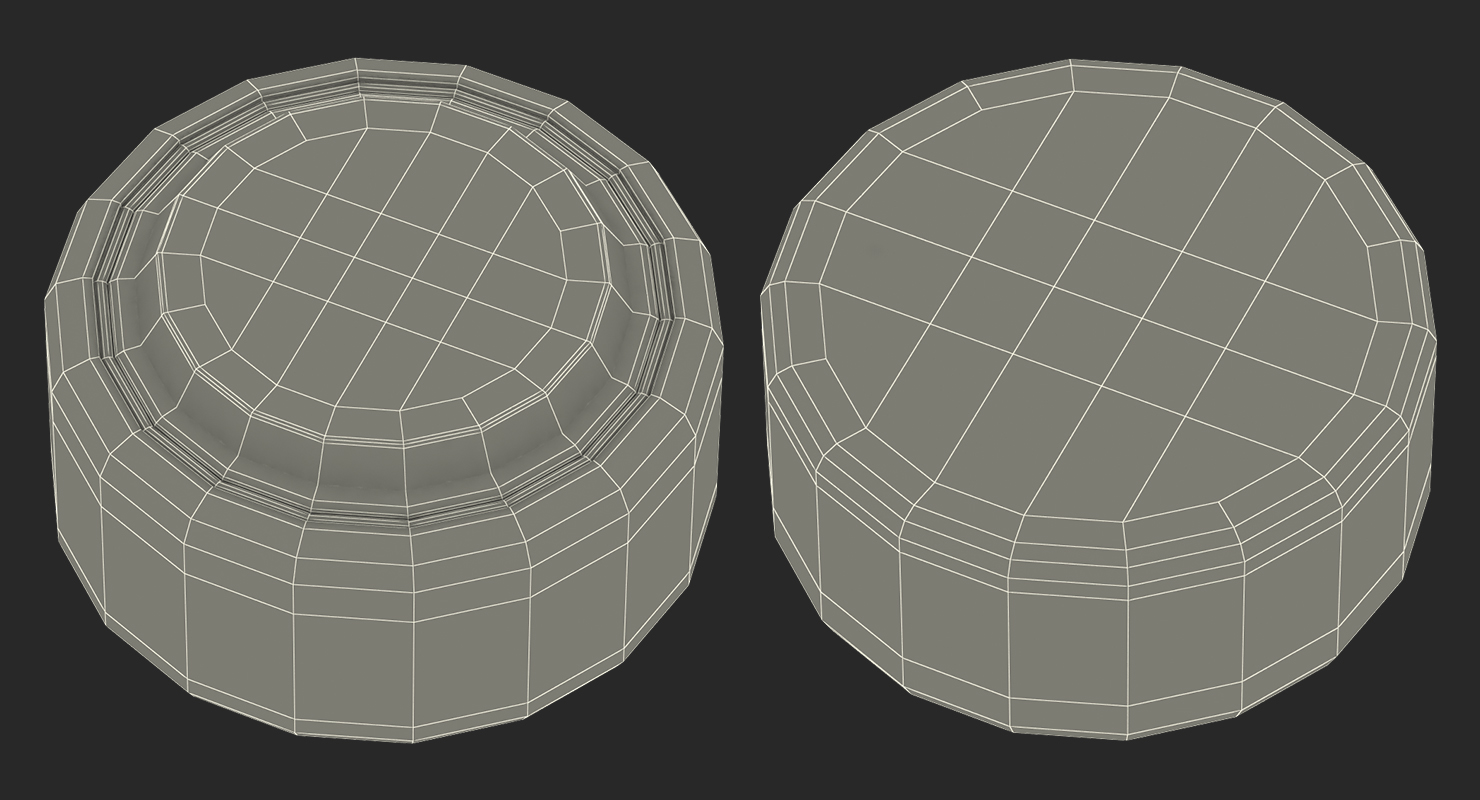 3D model LR44 Battery Generic