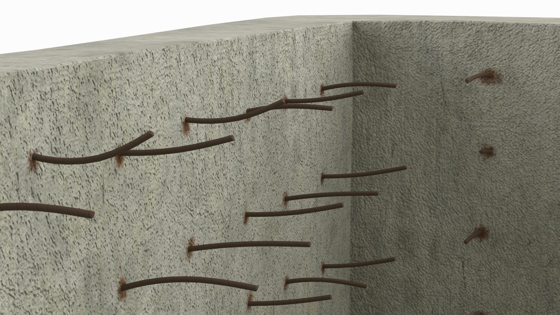 Private Building Foundation 3D