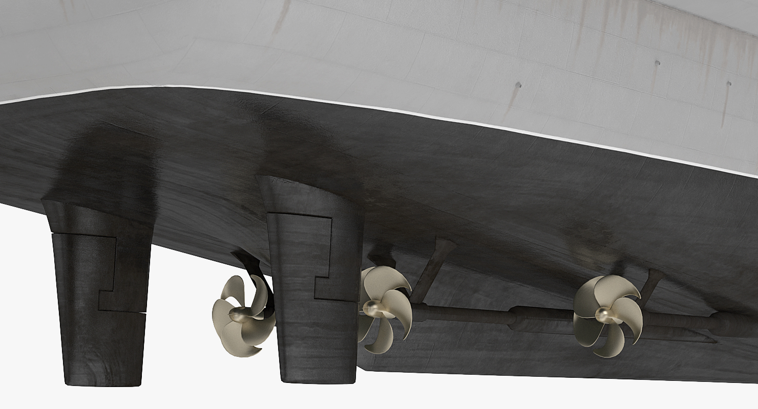 Russian Aircraft Carrier Admiral Kuznetsov 3D