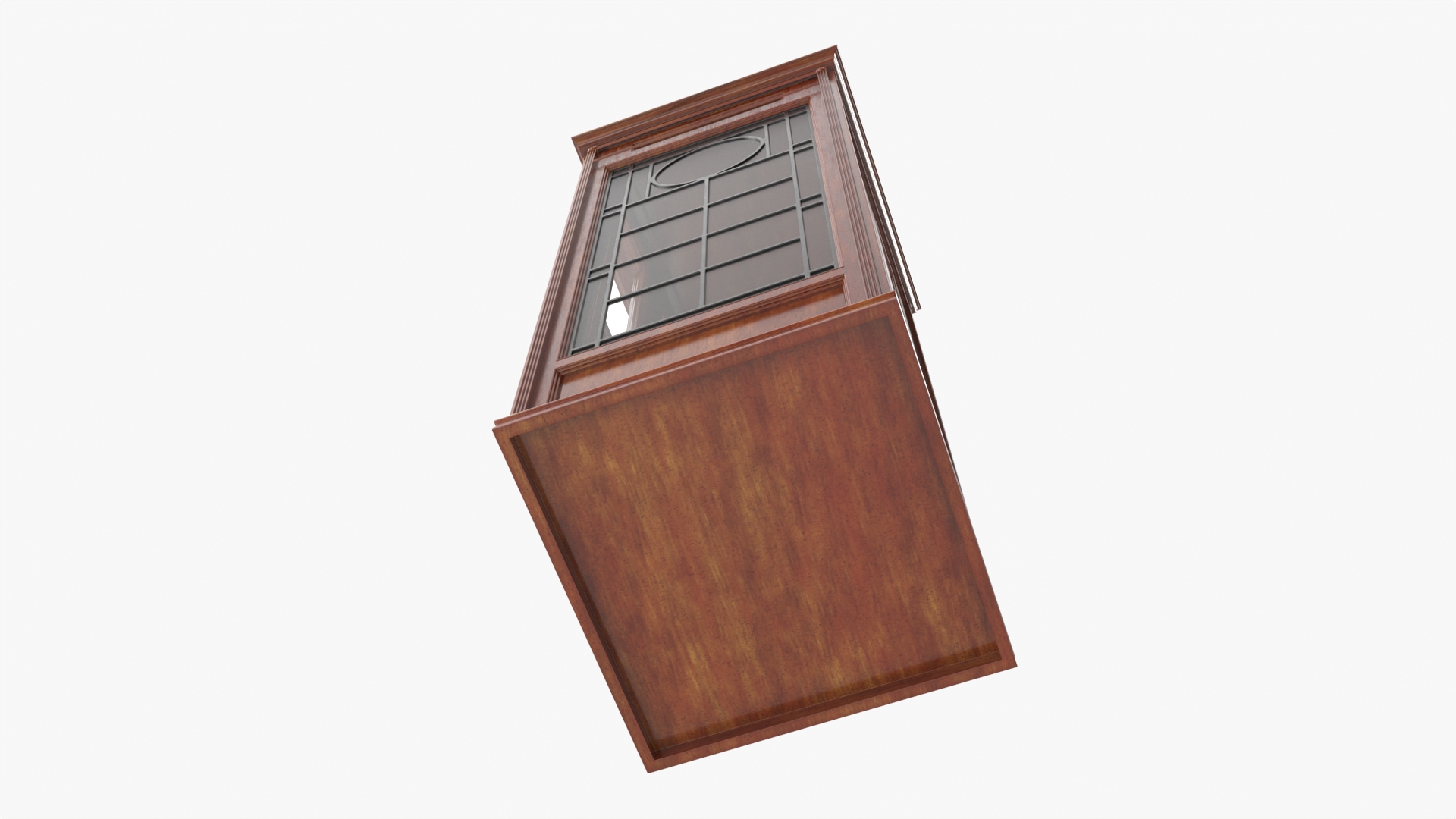3D Antique Wooden Phone Booth
