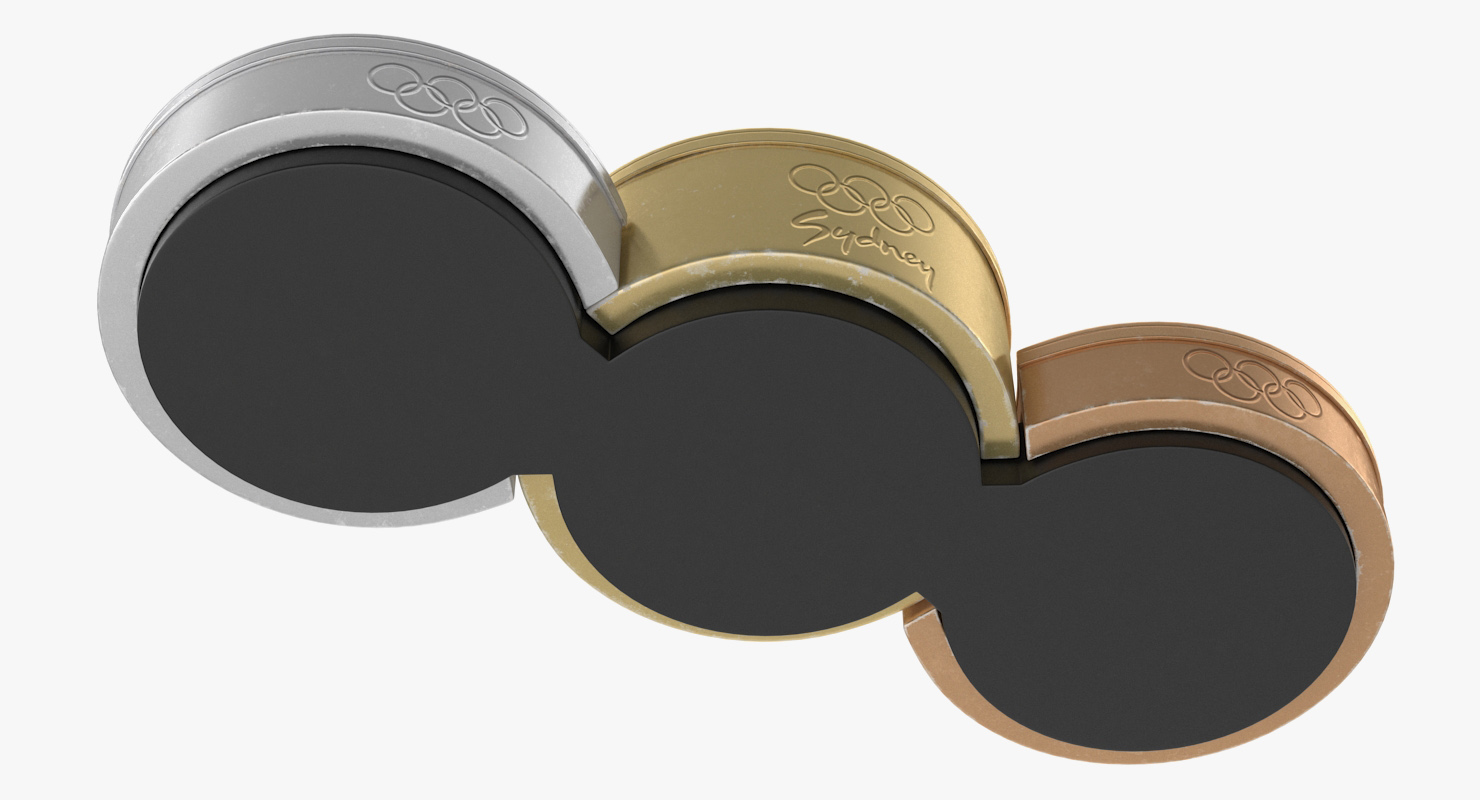 3D Olympic Winner Podium