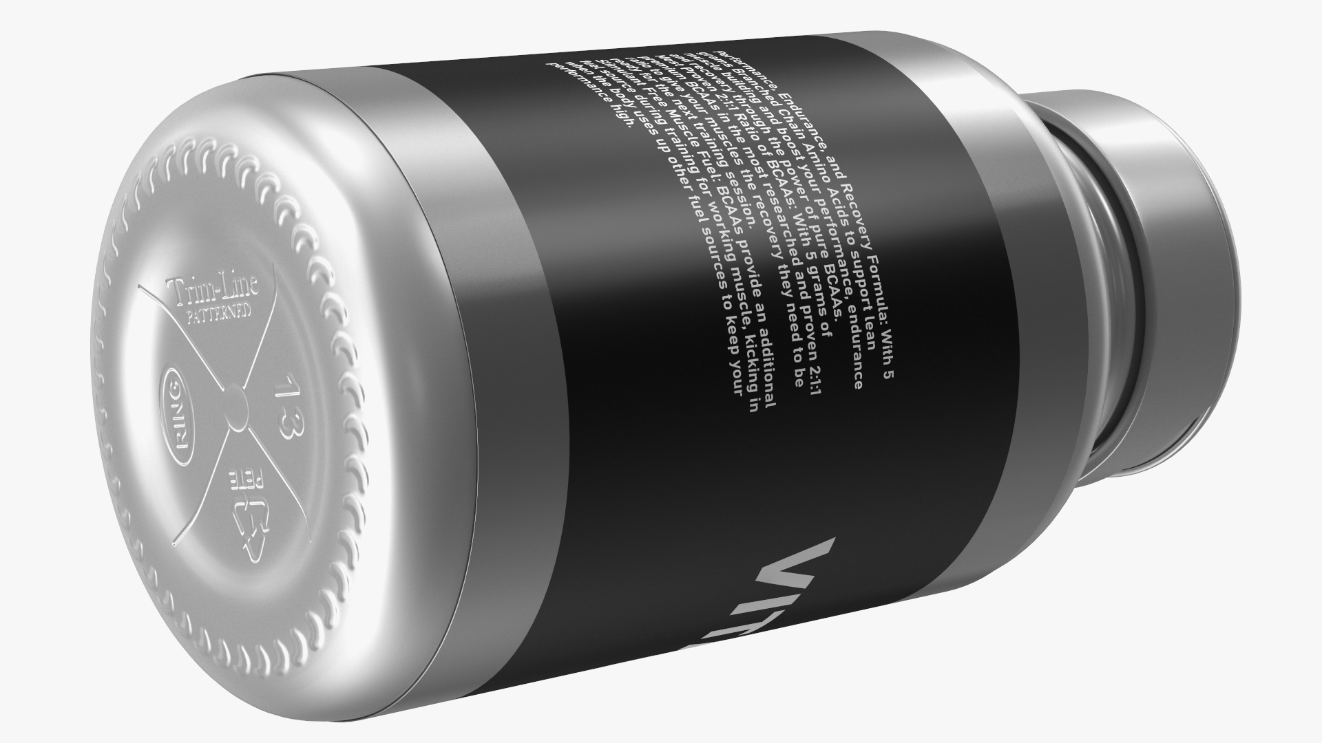 3D Vitamin C Jar model