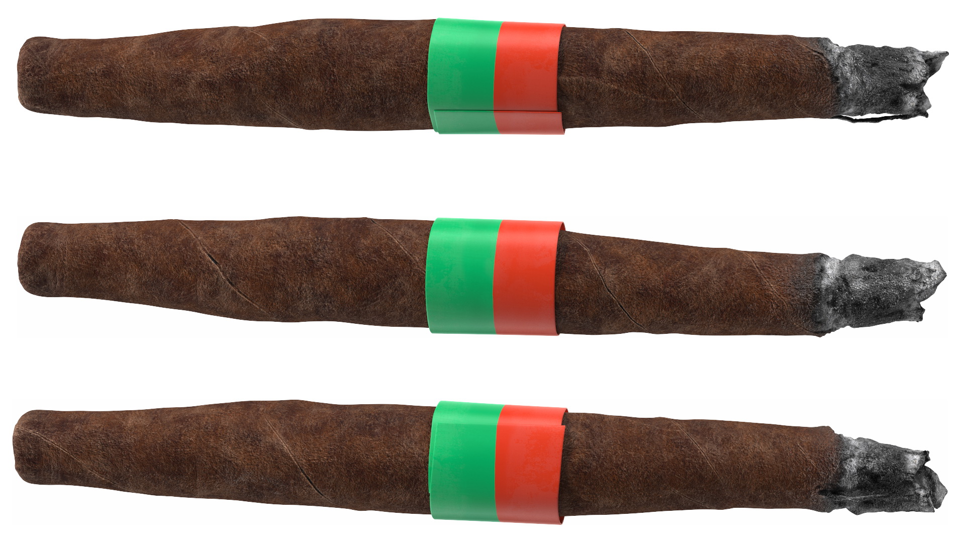 3D Smoldering Cigar