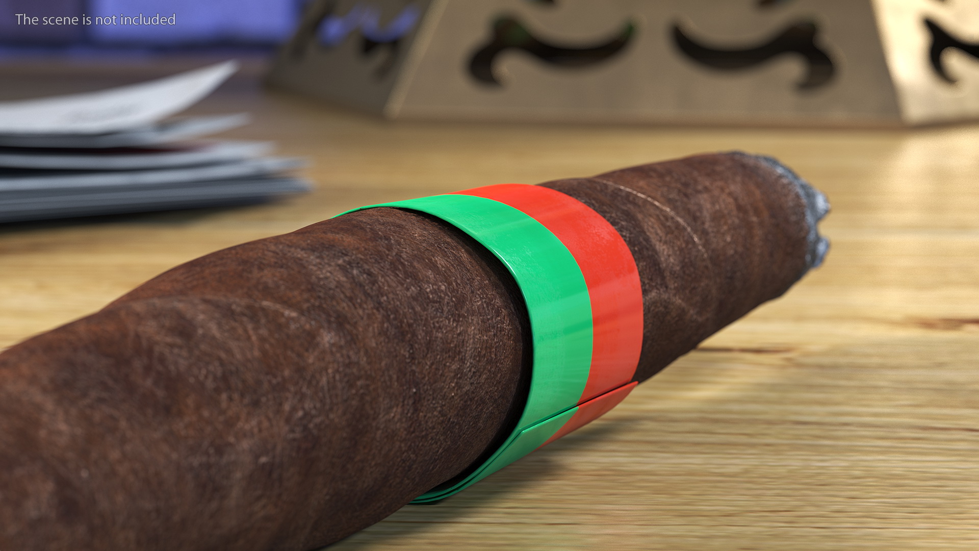 3D Smoldering Cigar