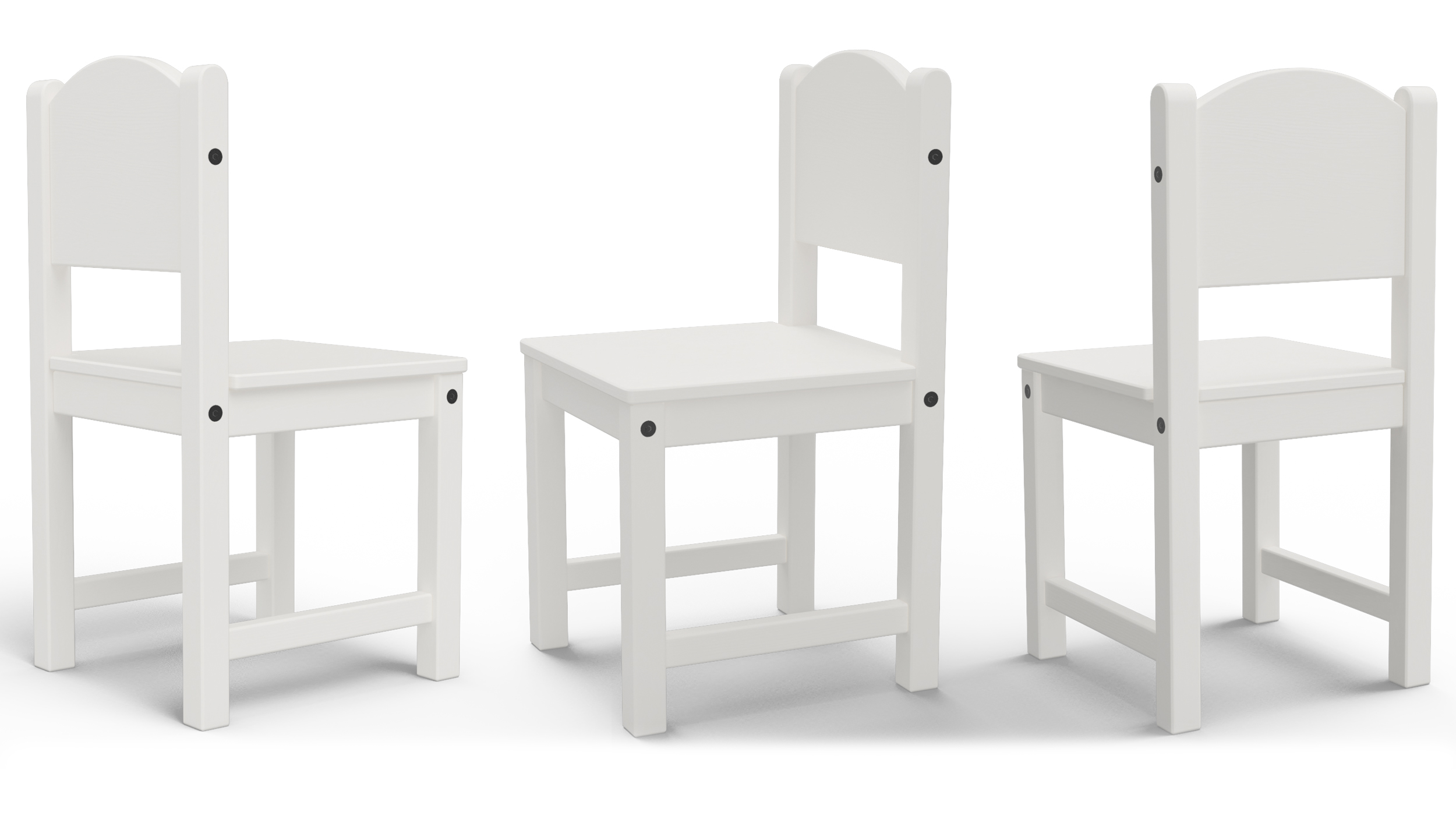 Chair for Children IKEA SUNDVIK White 3D
