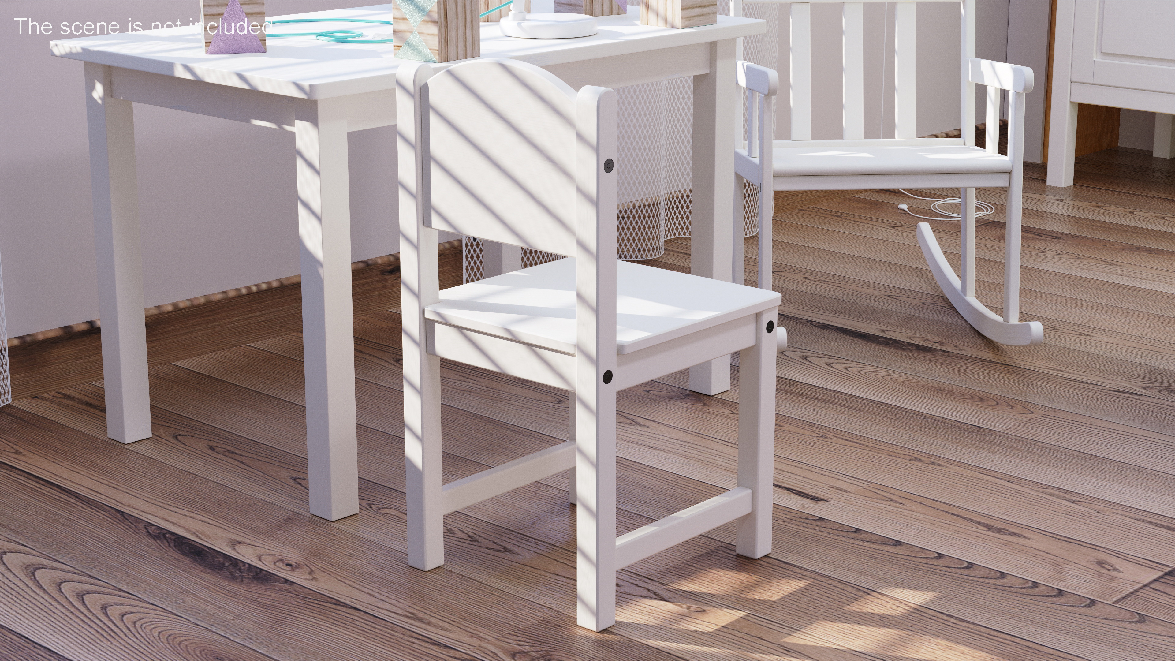 Chair for Children IKEA SUNDVIK White 3D