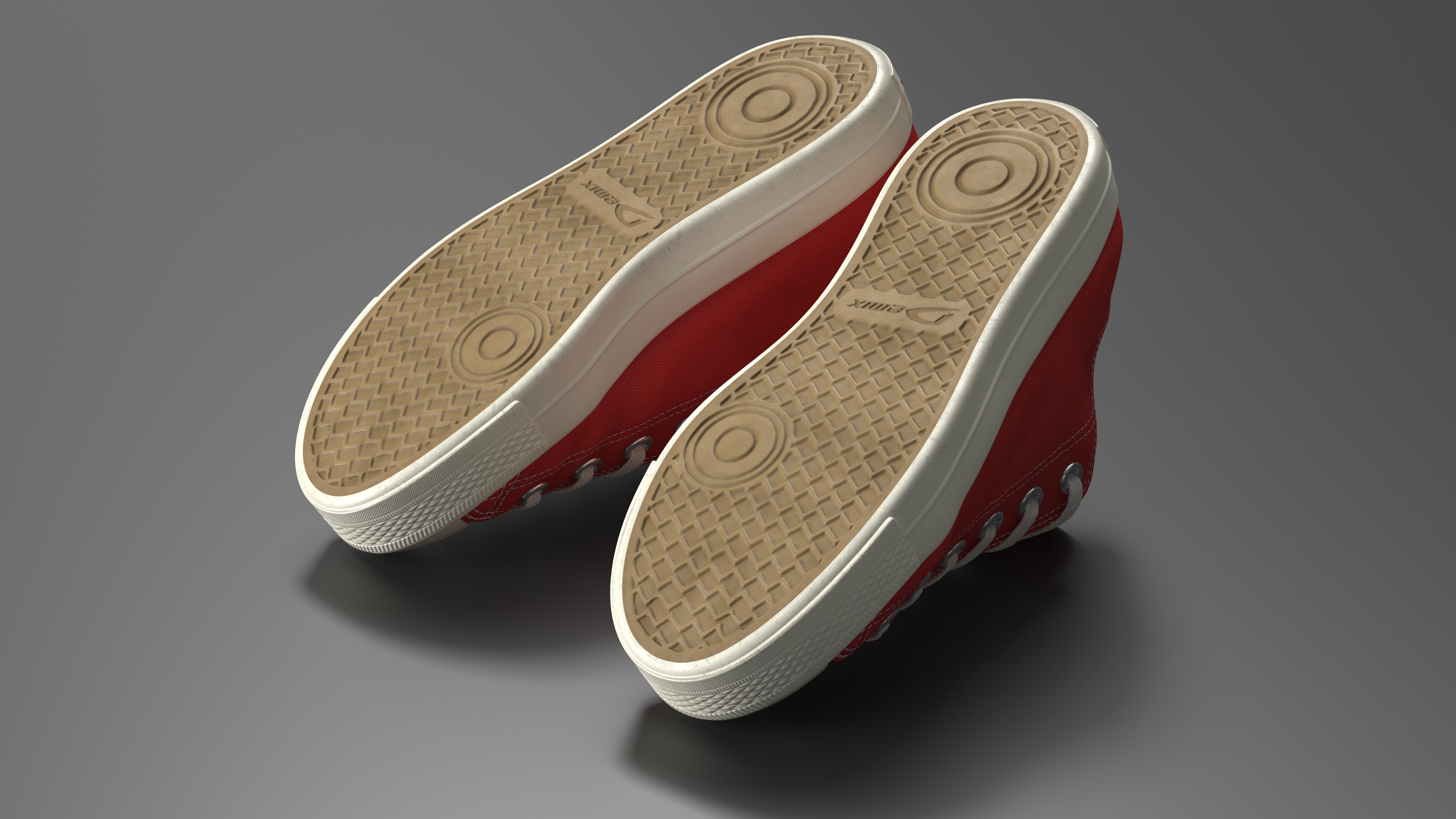3D model Casual Classic Canvas Sneakers
