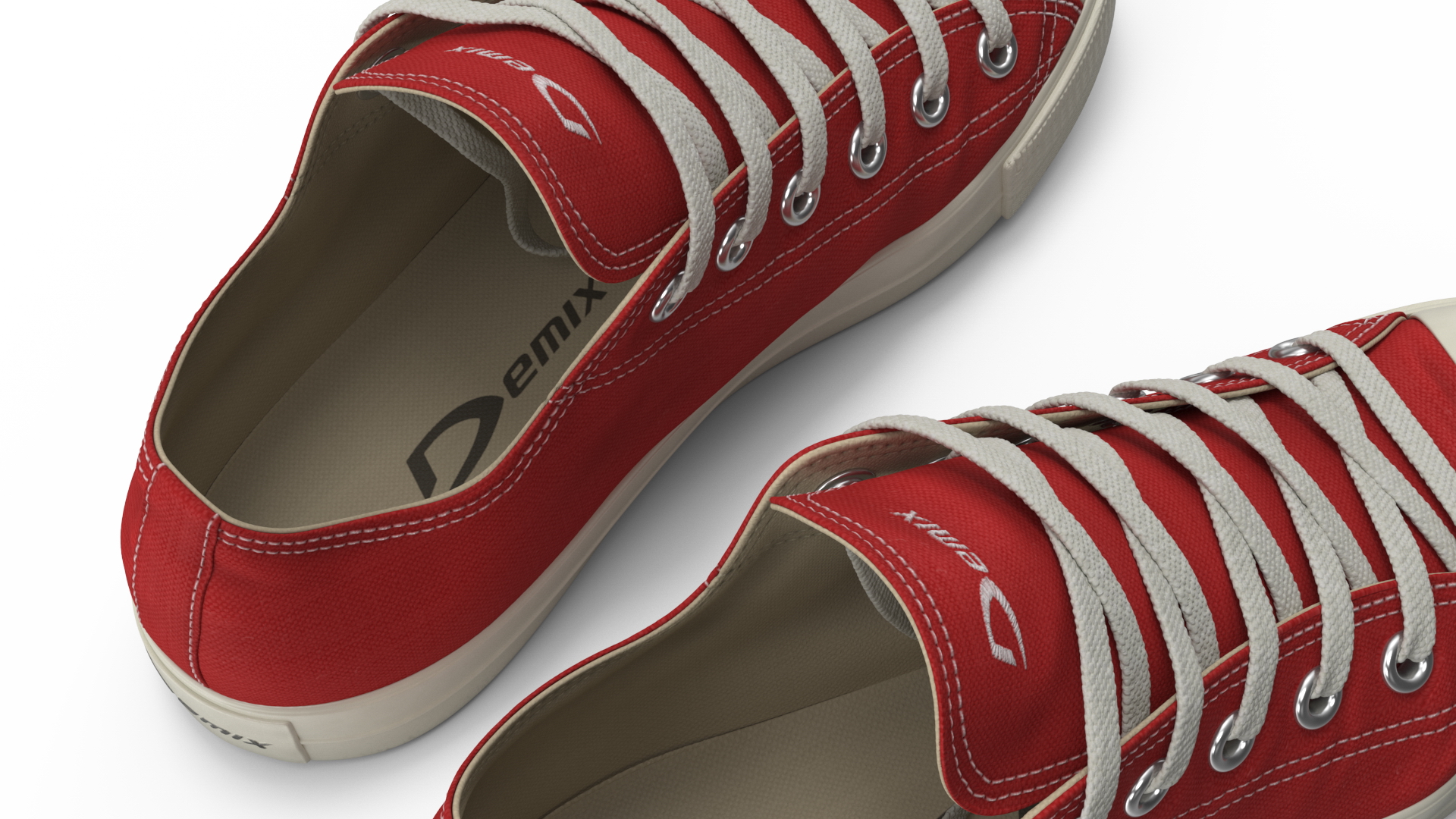 3D model Casual Classic Canvas Sneakers