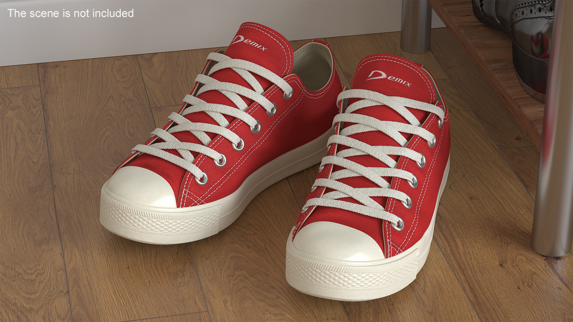 3D model Casual Classic Canvas Sneakers