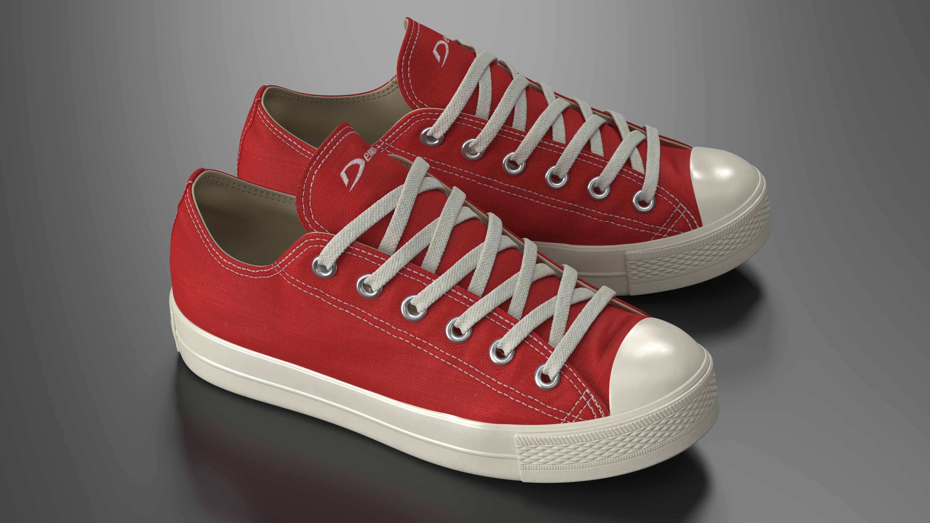3D model Casual Classic Canvas Sneakers