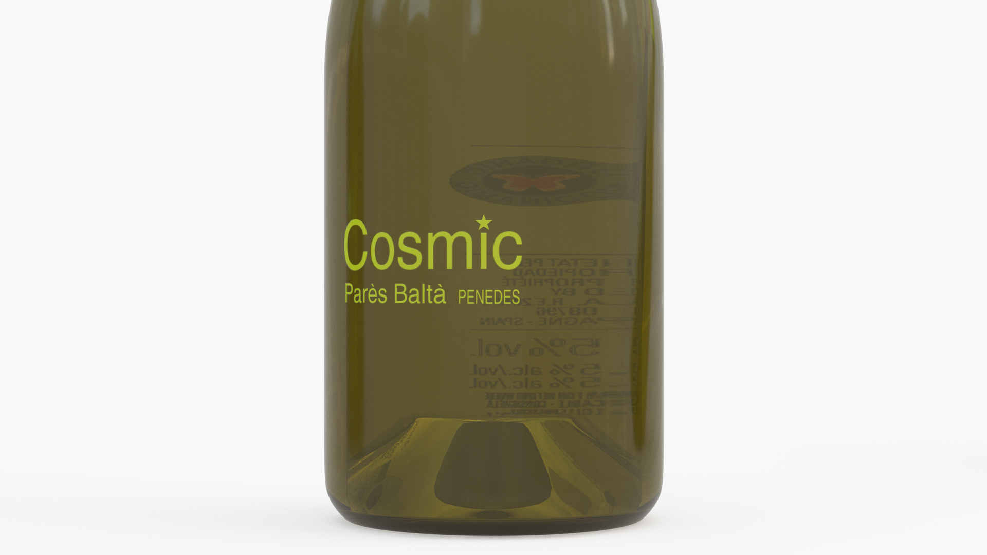 3D model Cosmic Pares Balta Wine Bottle