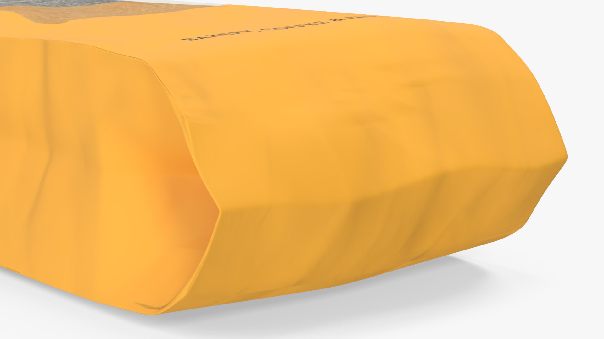 3D Paper Bread Bag White