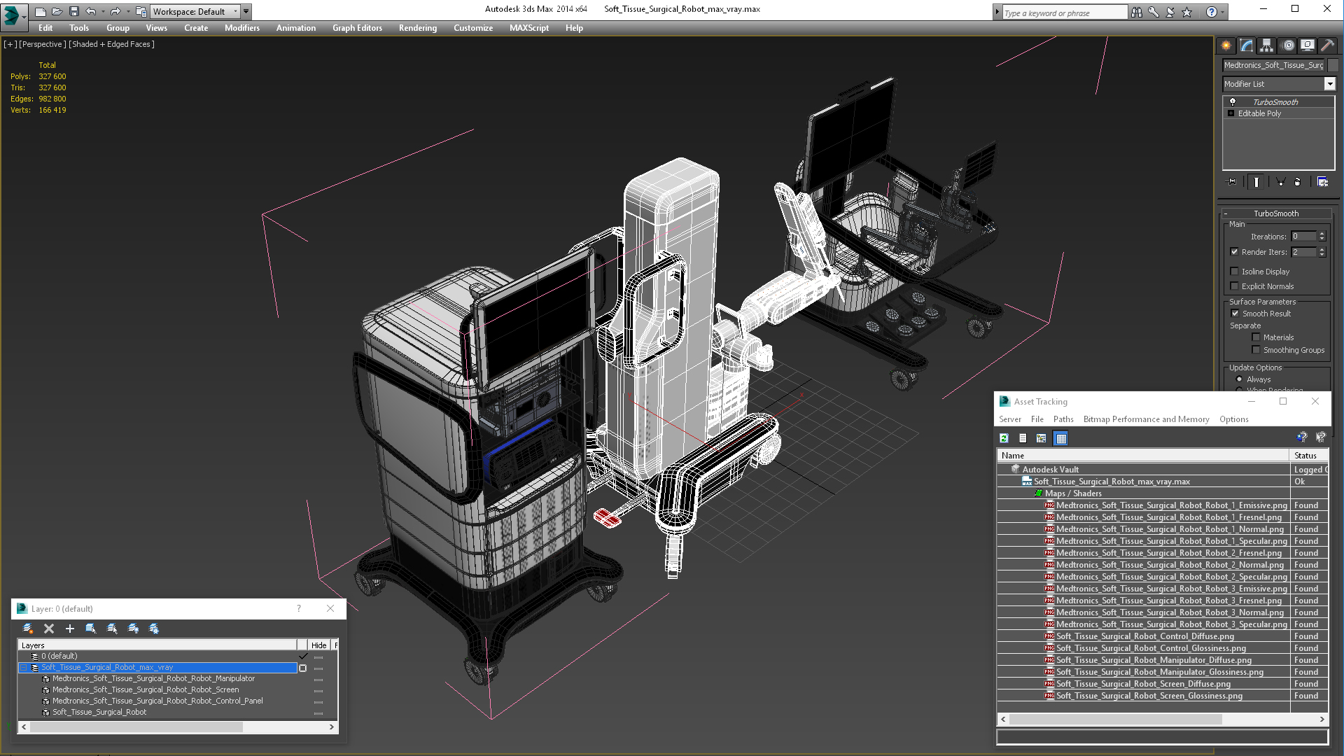 3D Soft Tissue Surgical Robot