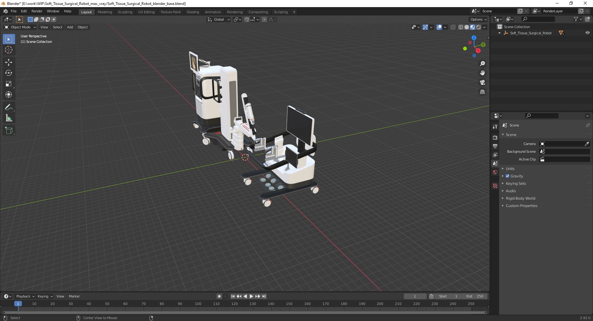3D Soft Tissue Surgical Robot