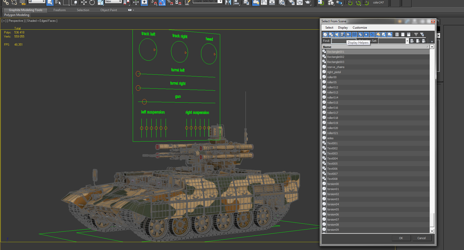 Russian Armored Fighting Vehicle BMPT Rigged 3D model