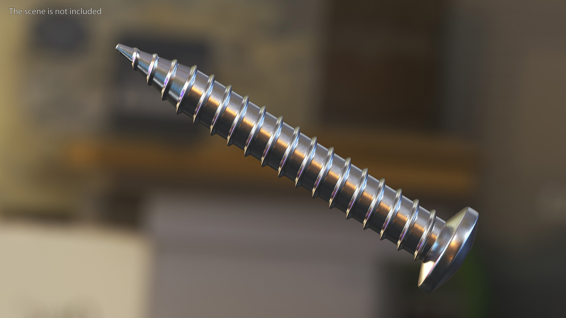 Sheet Metal Screw 3D