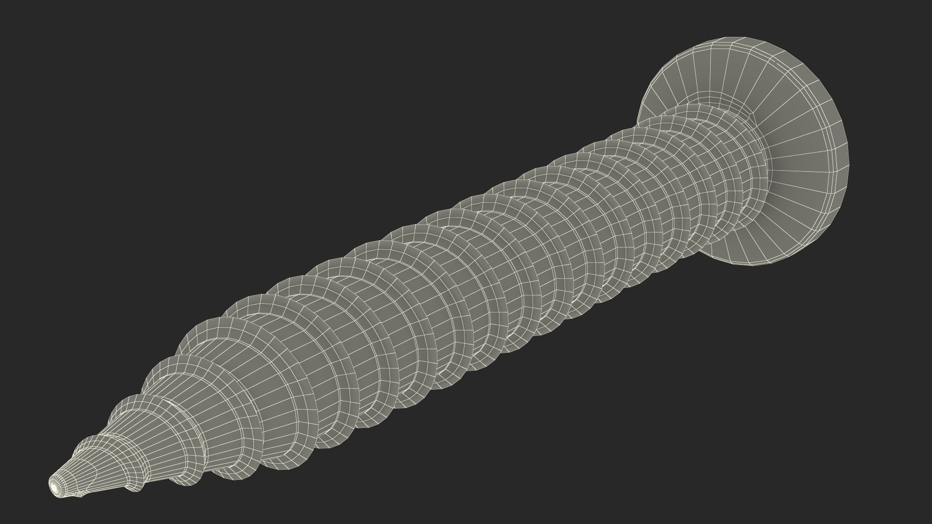 Sheet Metal Screw 3D