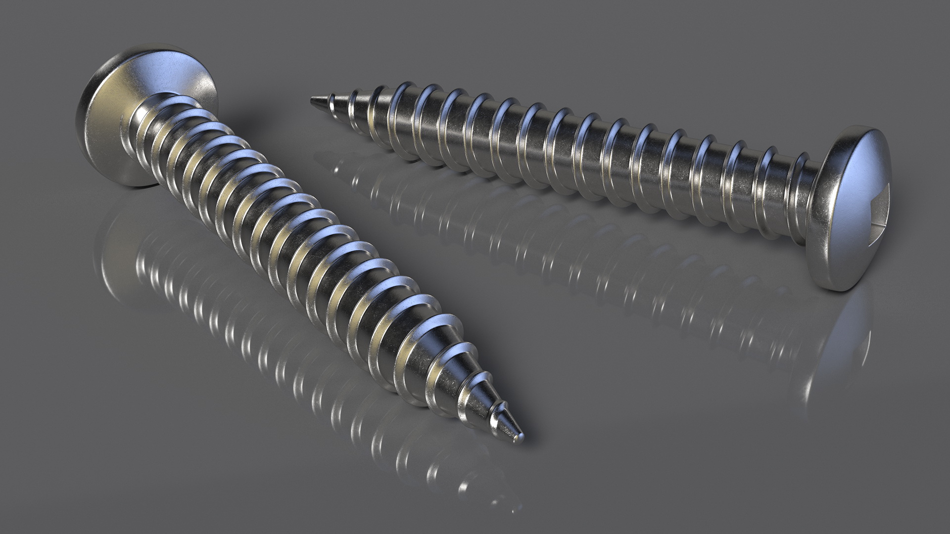 Sheet Metal Screw 3D