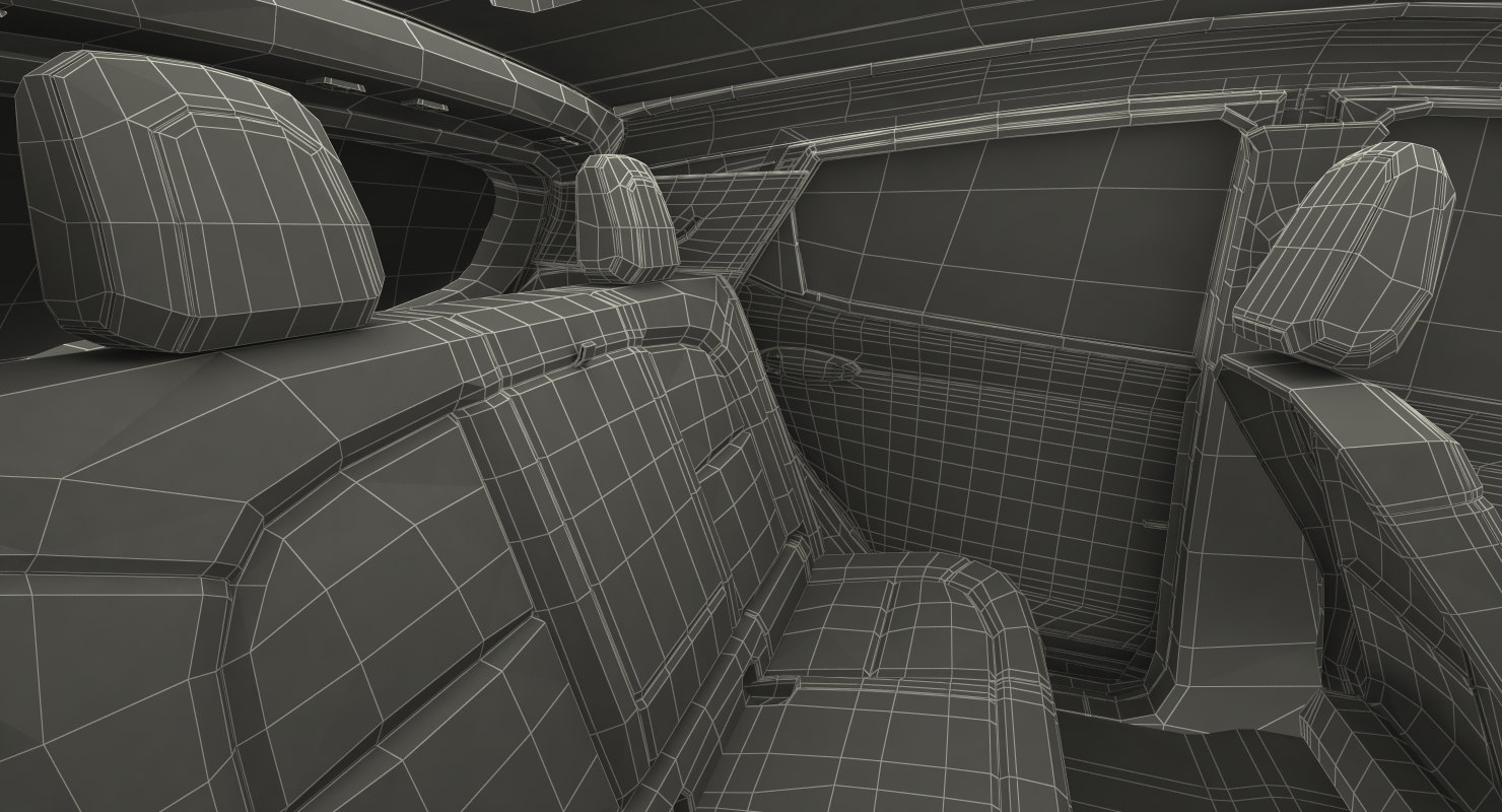 3D Chevrolet Bolt EV 2018 Simple Interior model