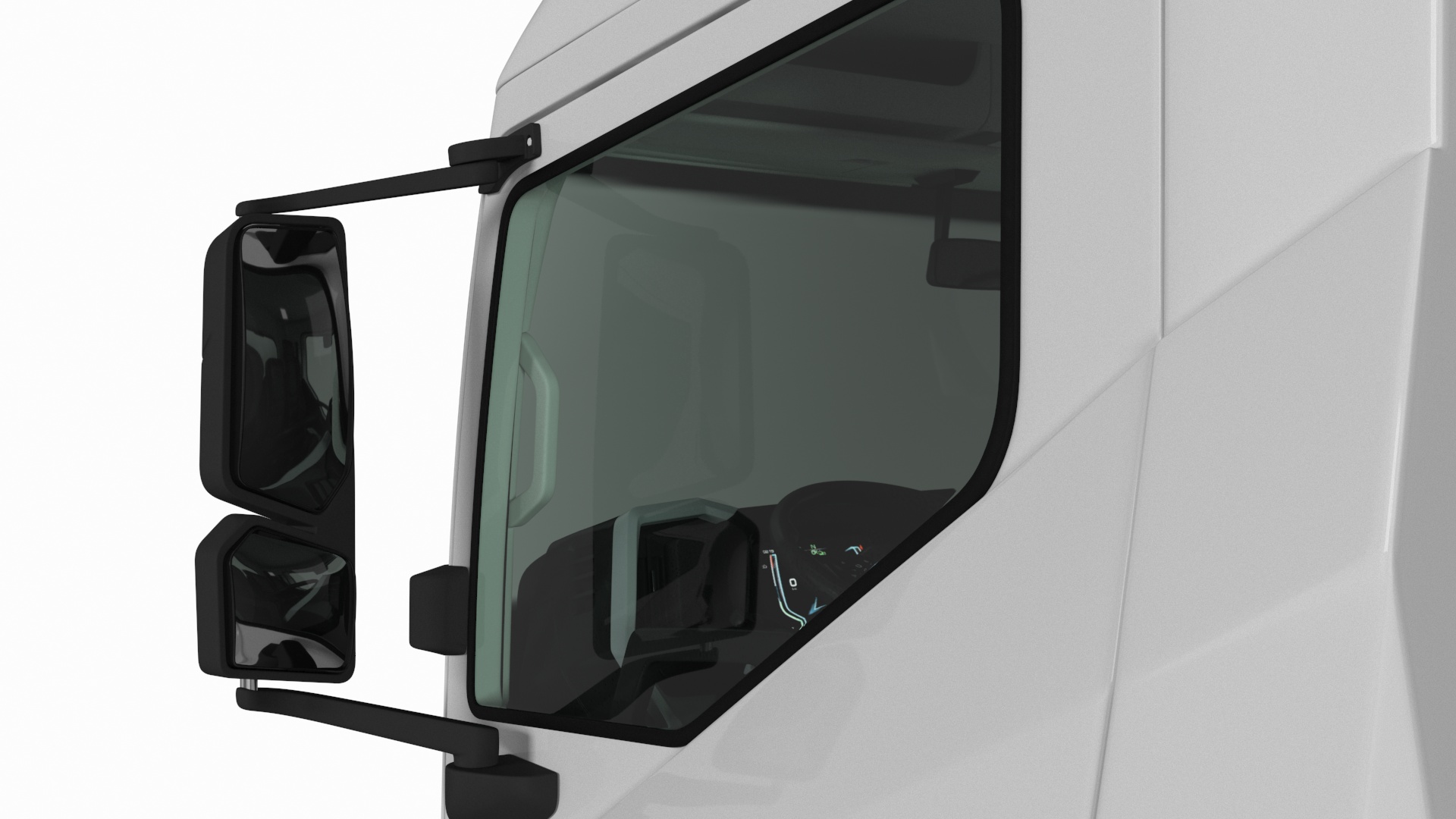 3D Truck BYD ETM6 Chassis White model