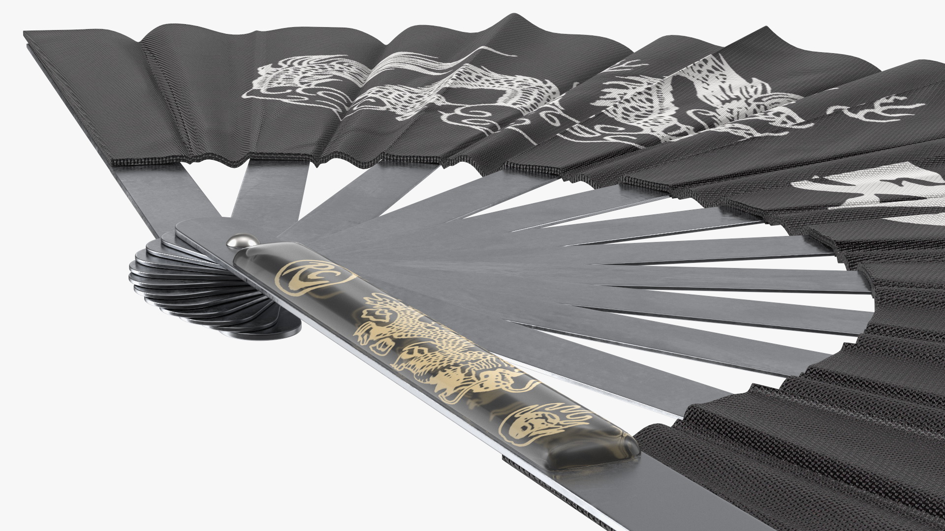 3D Kung Fu Fan