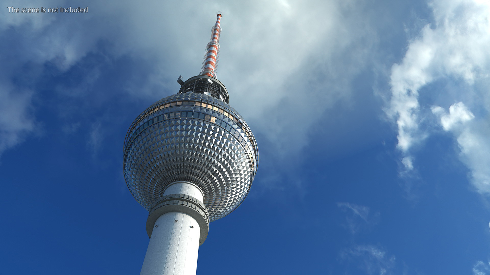 Television Tower Berliner Fernsehturm 3D