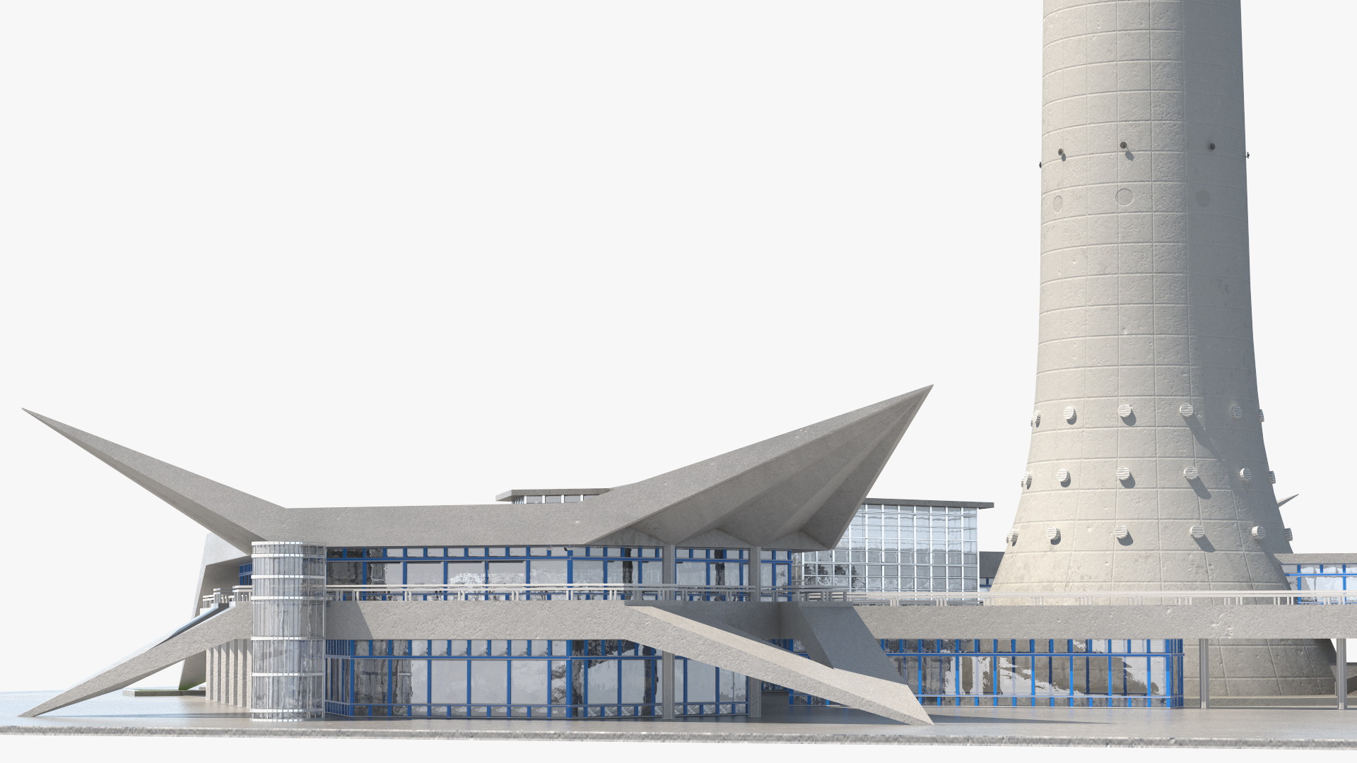 Television Tower Berliner Fernsehturm 3D
