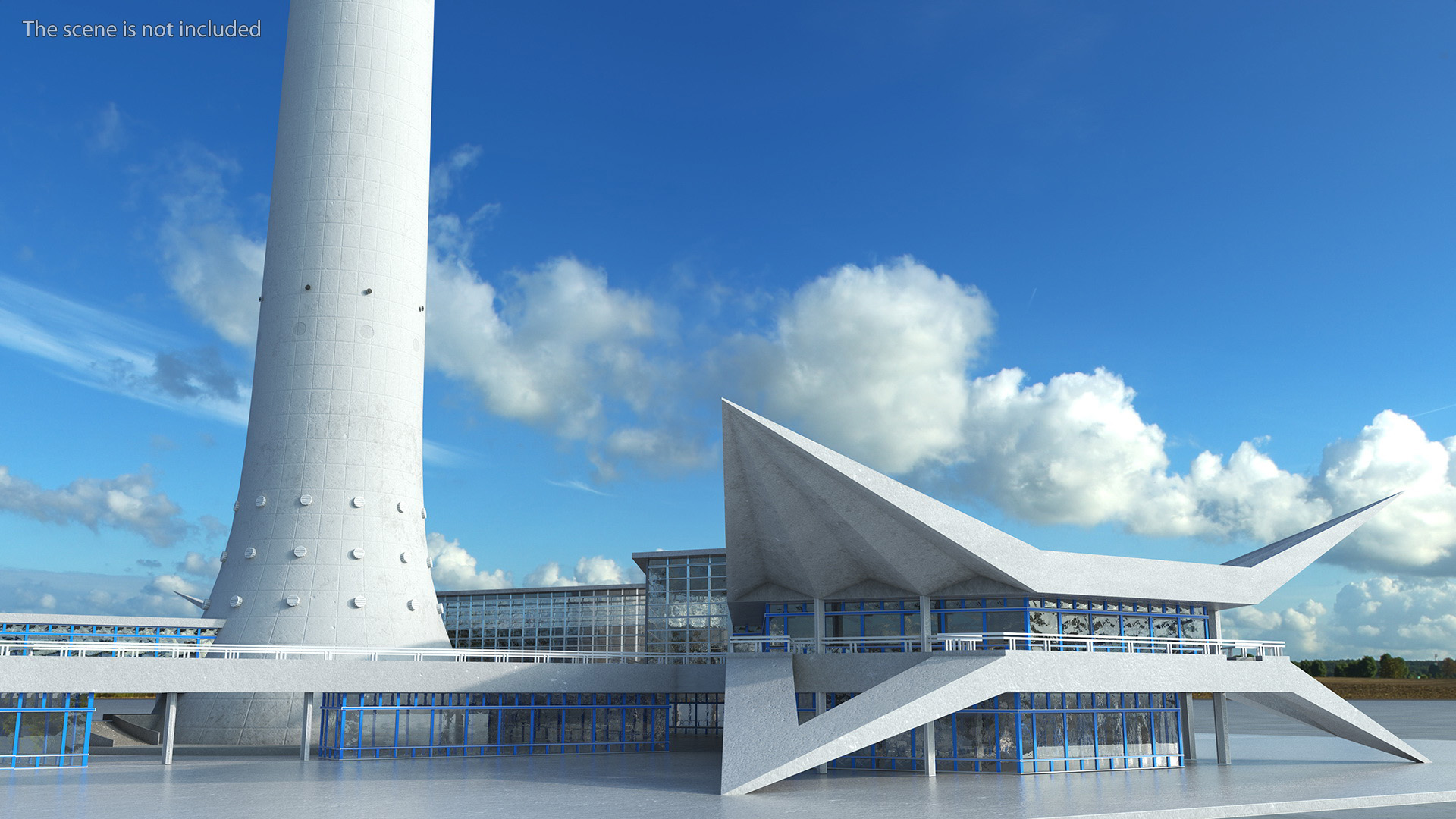 Television Tower Berliner Fernsehturm 3D