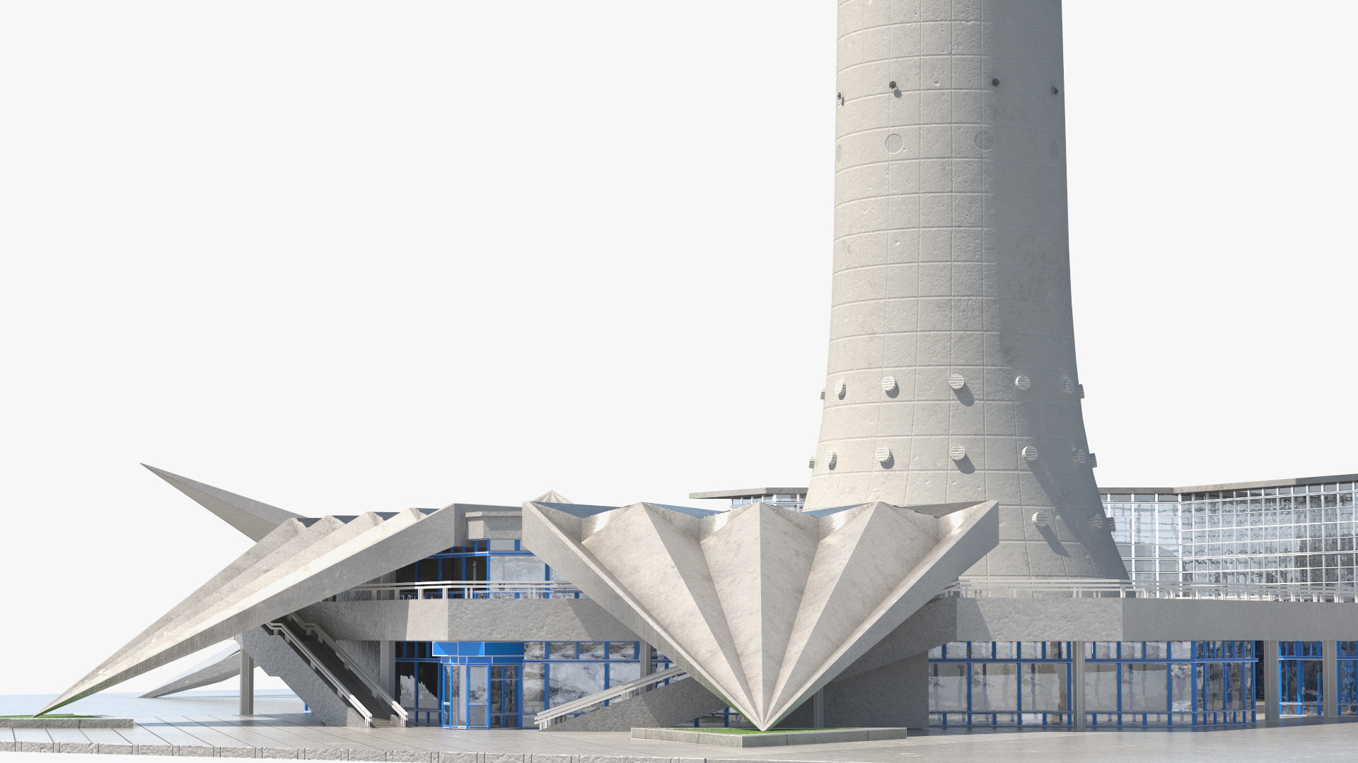 Television Tower Berliner Fernsehturm 3D