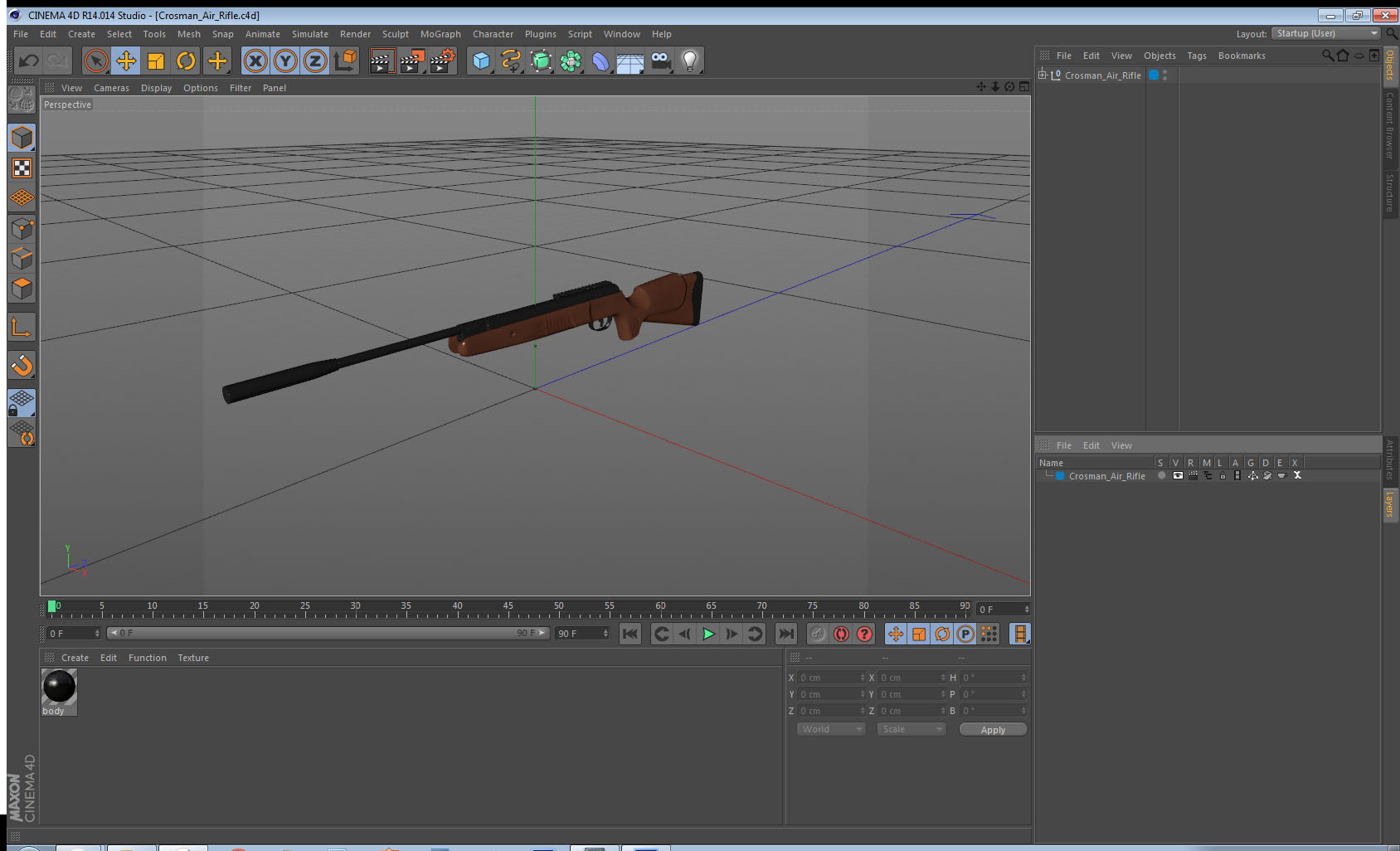 Crosman Air Rifle 3D
