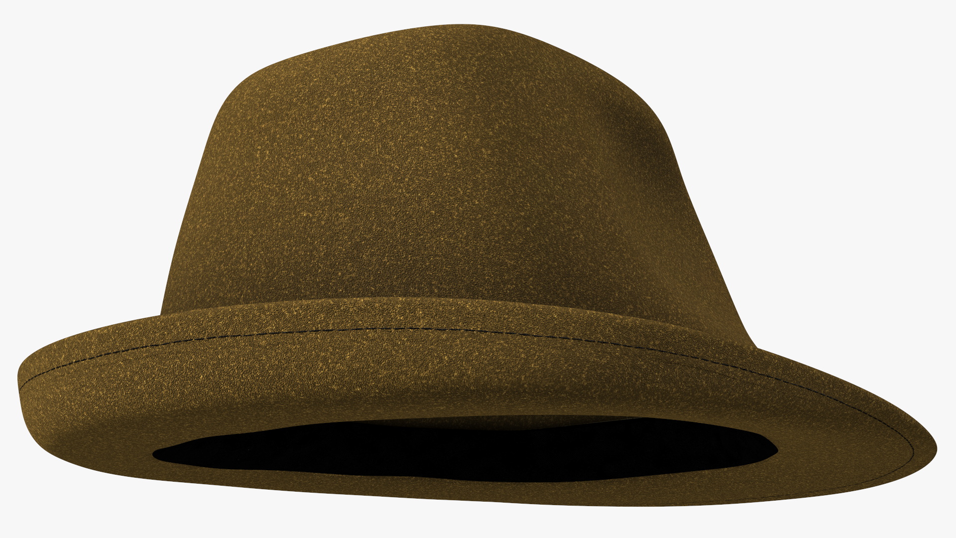 Brown Fedora 3D