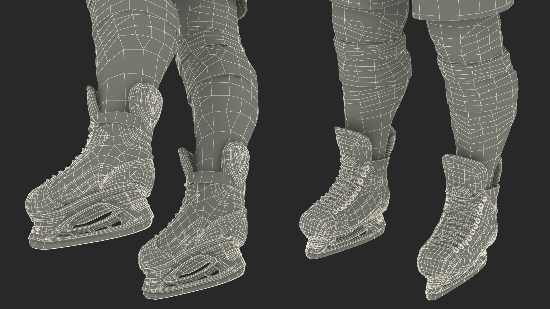 Equipment for Ice Hockey 3D model