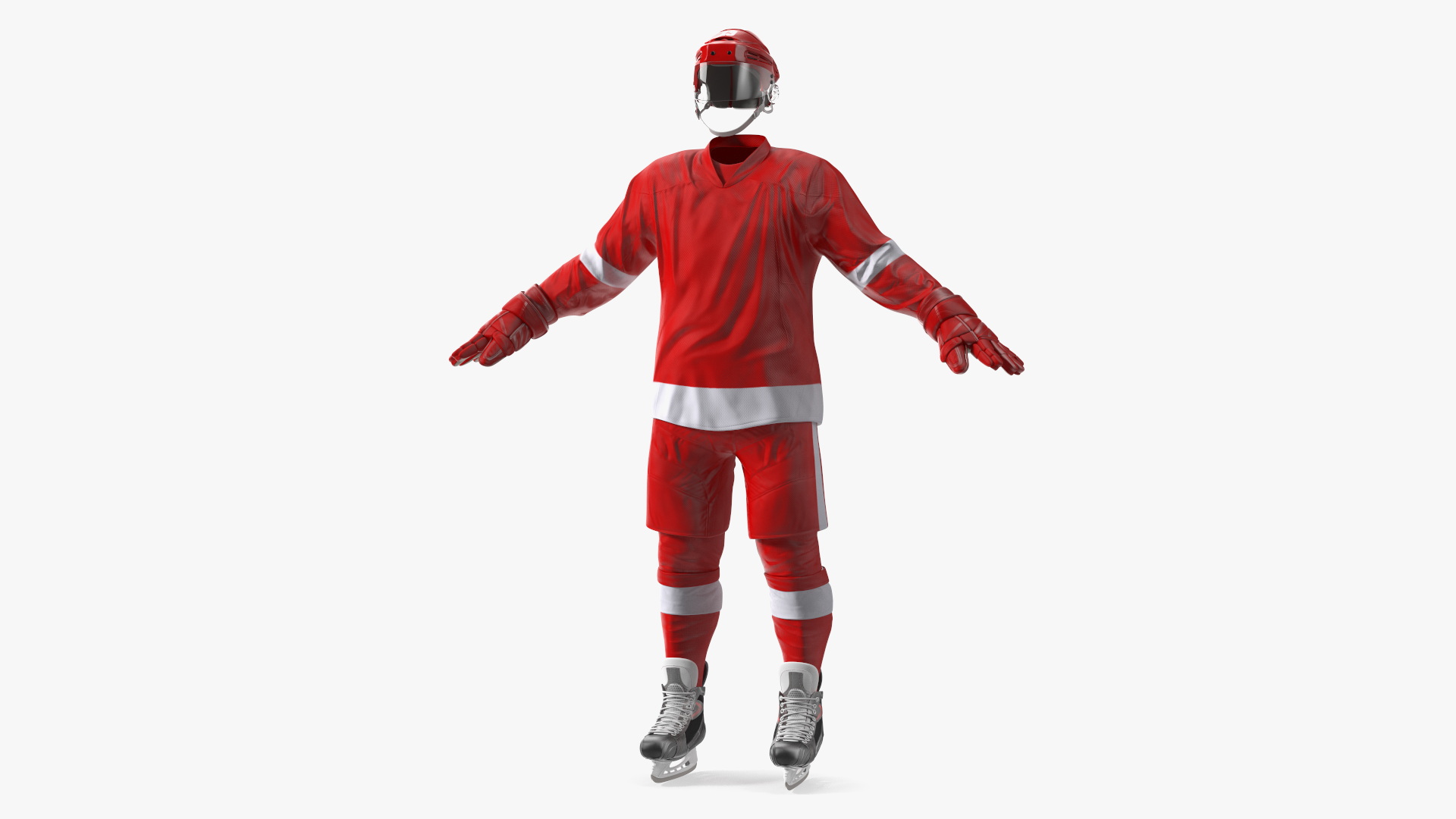Equipment for Ice Hockey 3D model
