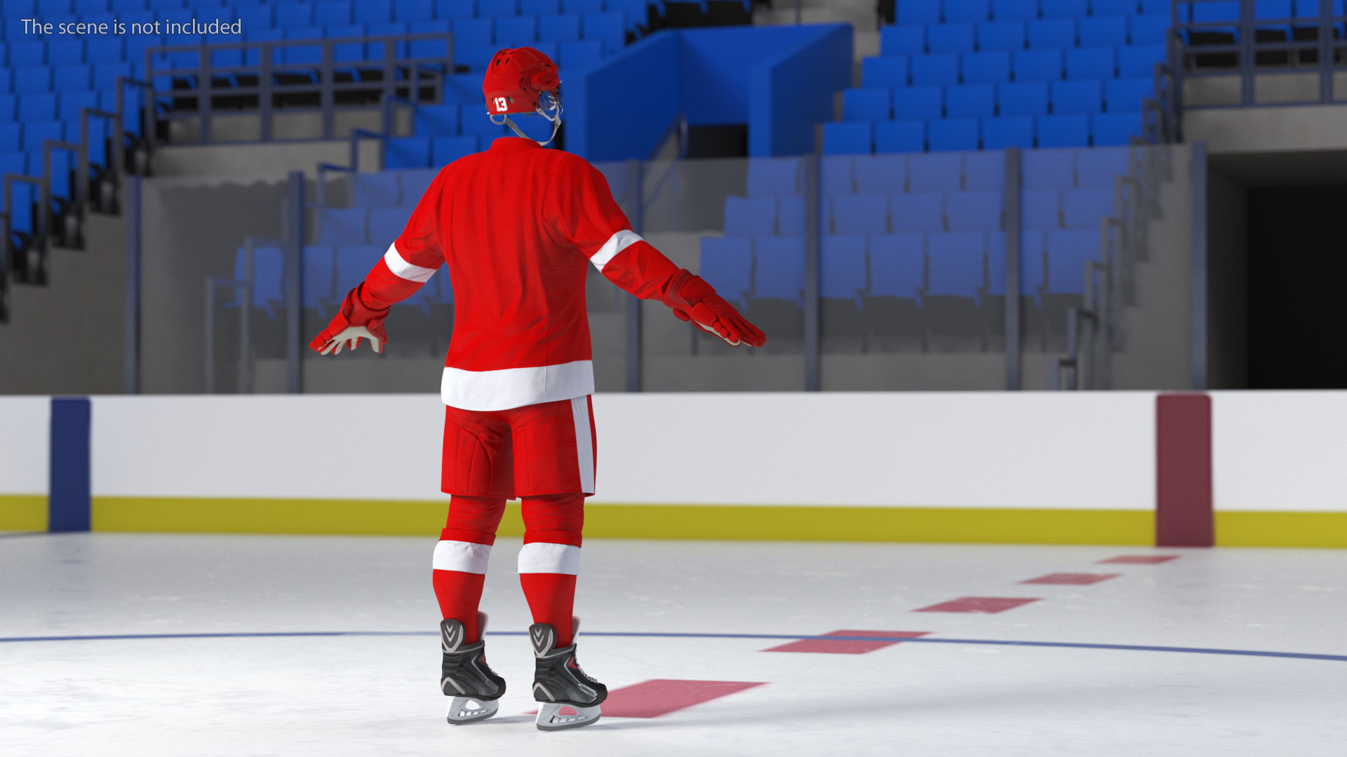 Equipment for Ice Hockey 3D model