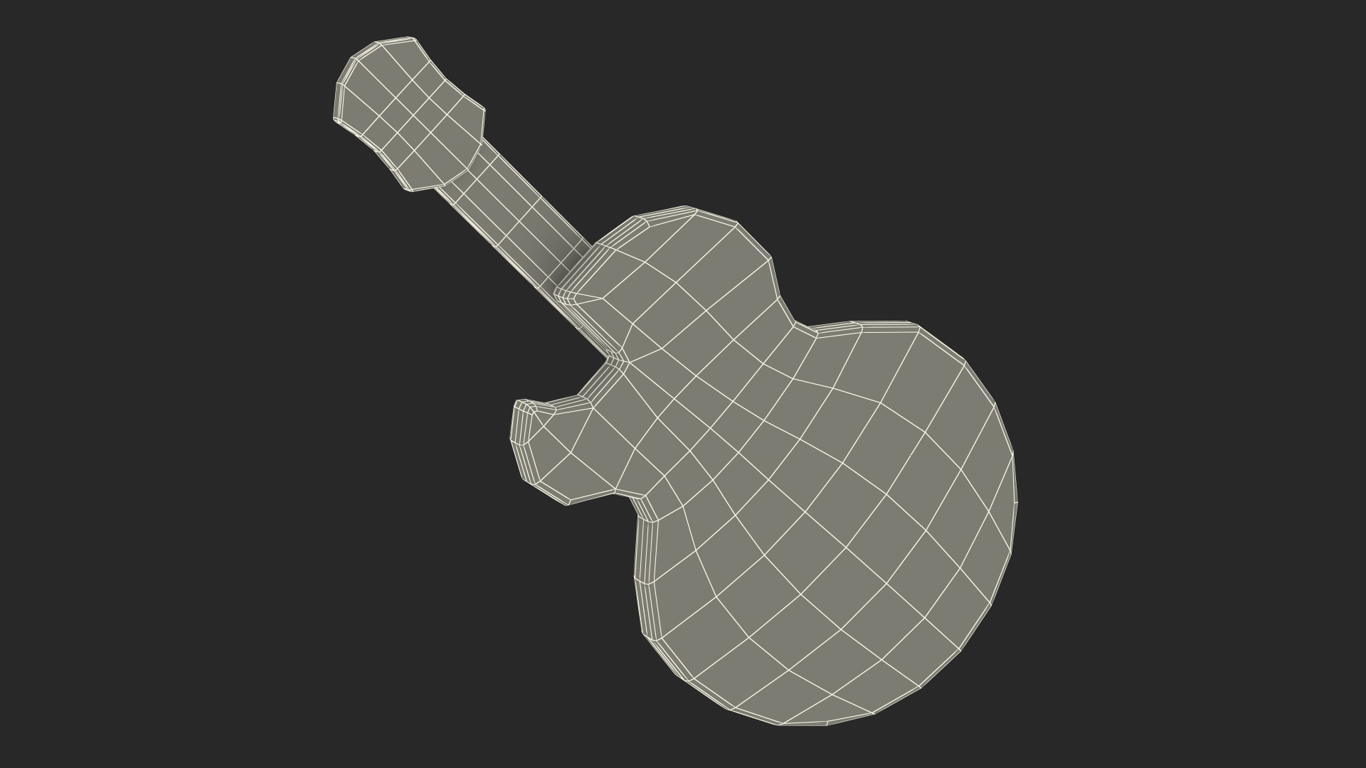 Guitar Emoji 3D