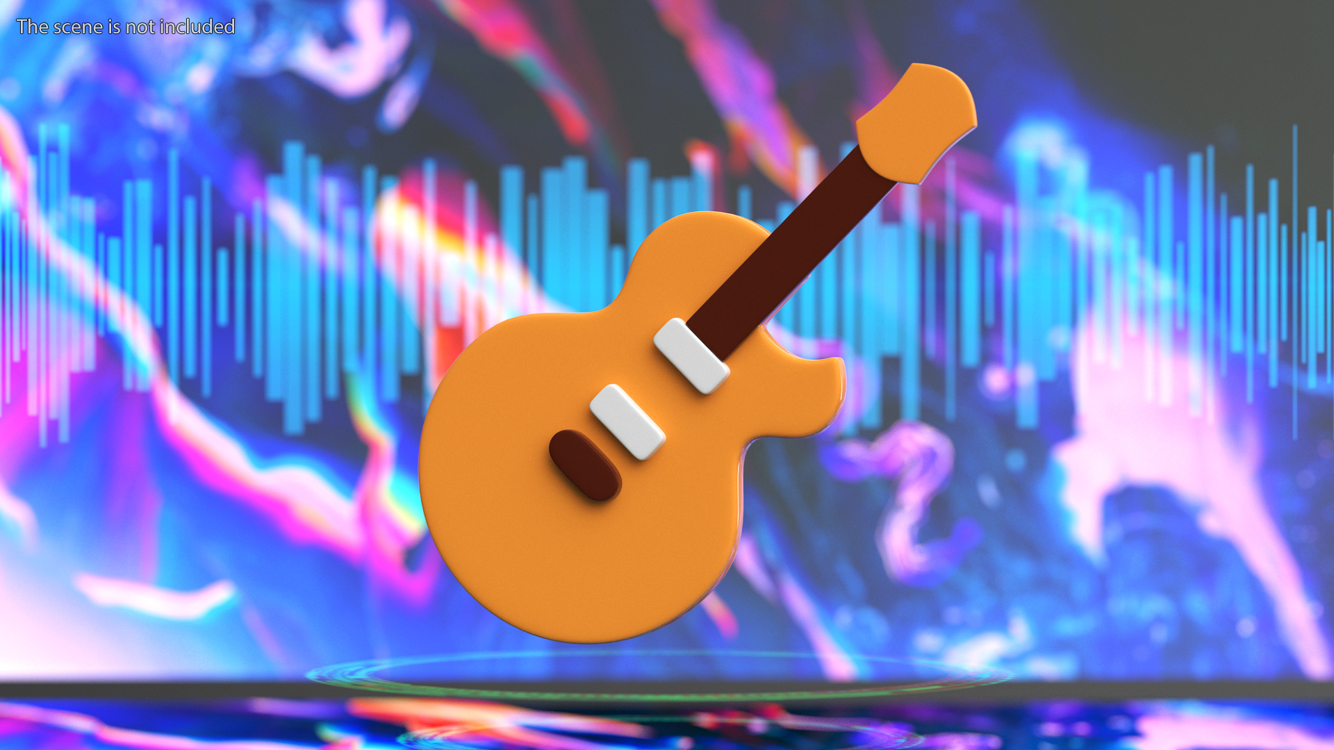 Guitar Emoji 3D