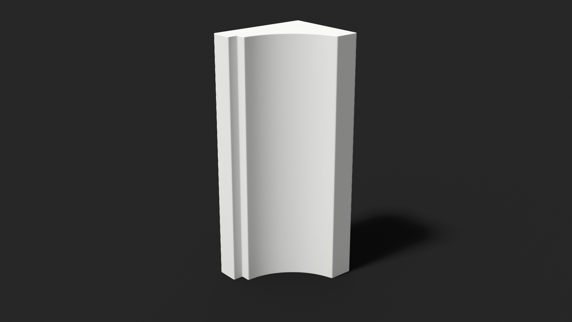 3D model Architectural Molding Gypsum Type 8