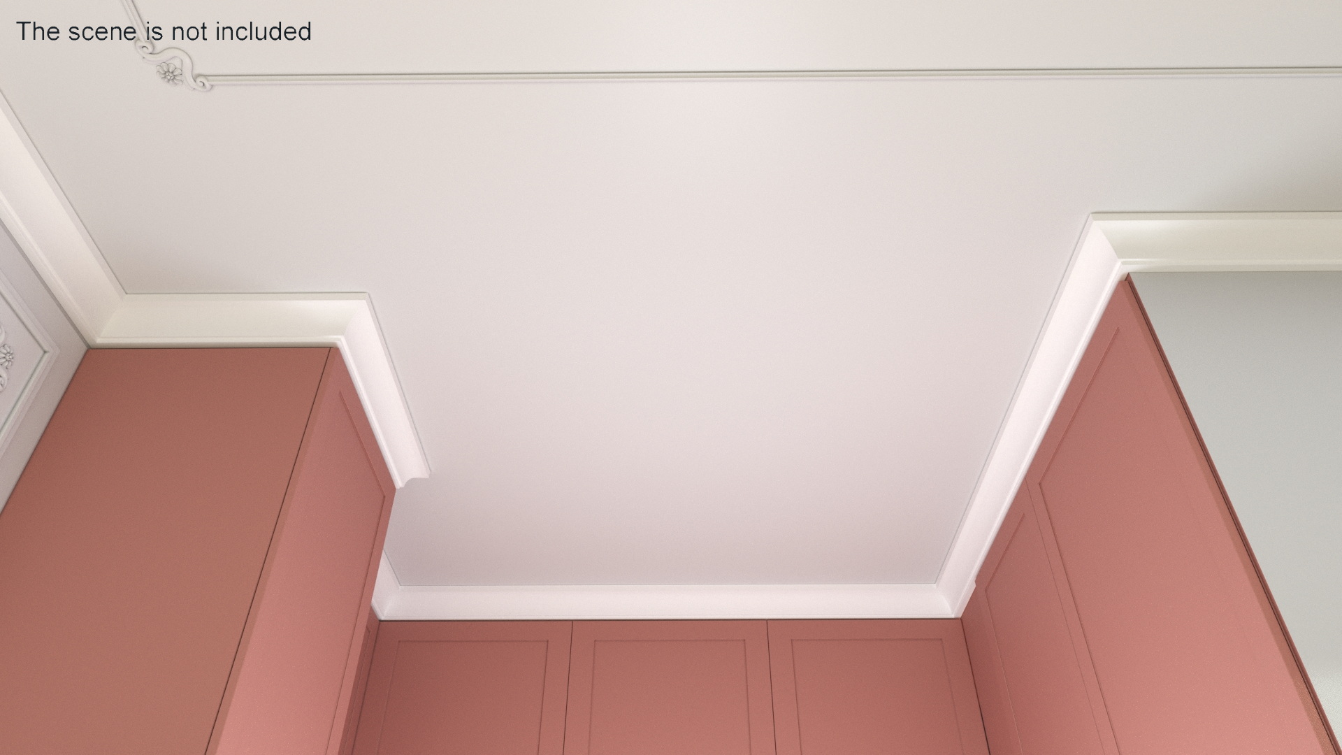 3D model Architectural Molding Gypsum Type 8