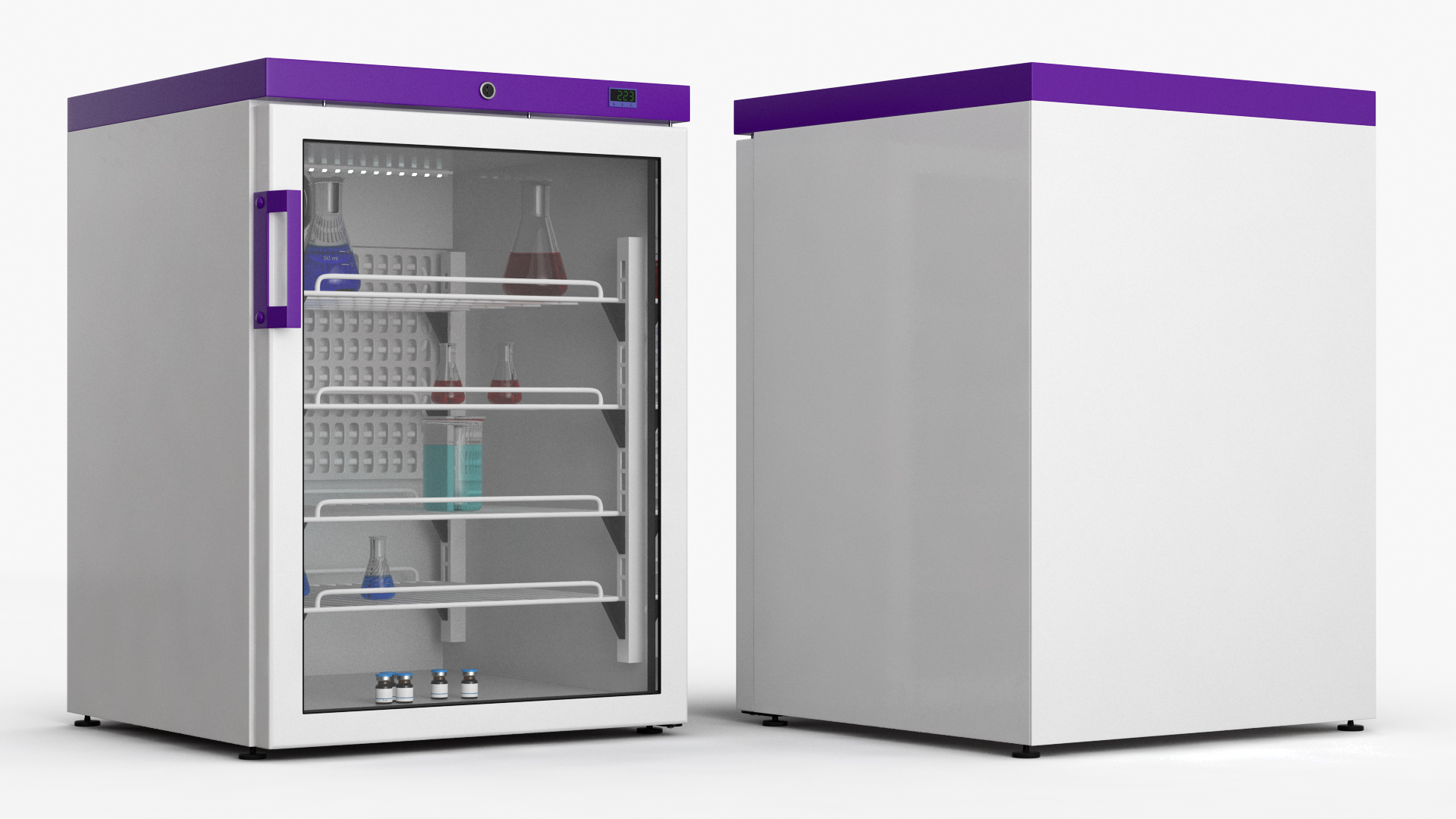 3D Lab Cooled Incubator 150L with Flask