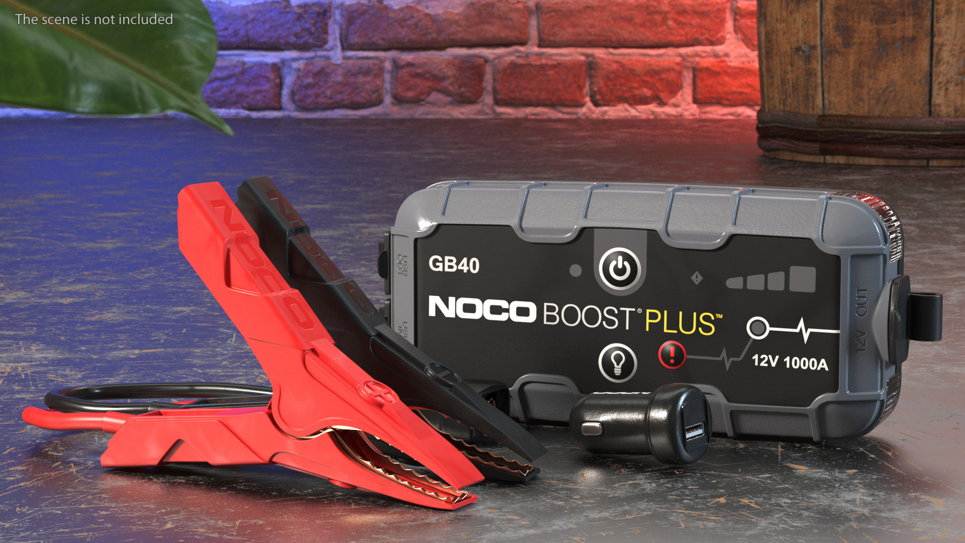 3D Portable Car Jump Starter NOCO Boost Plus