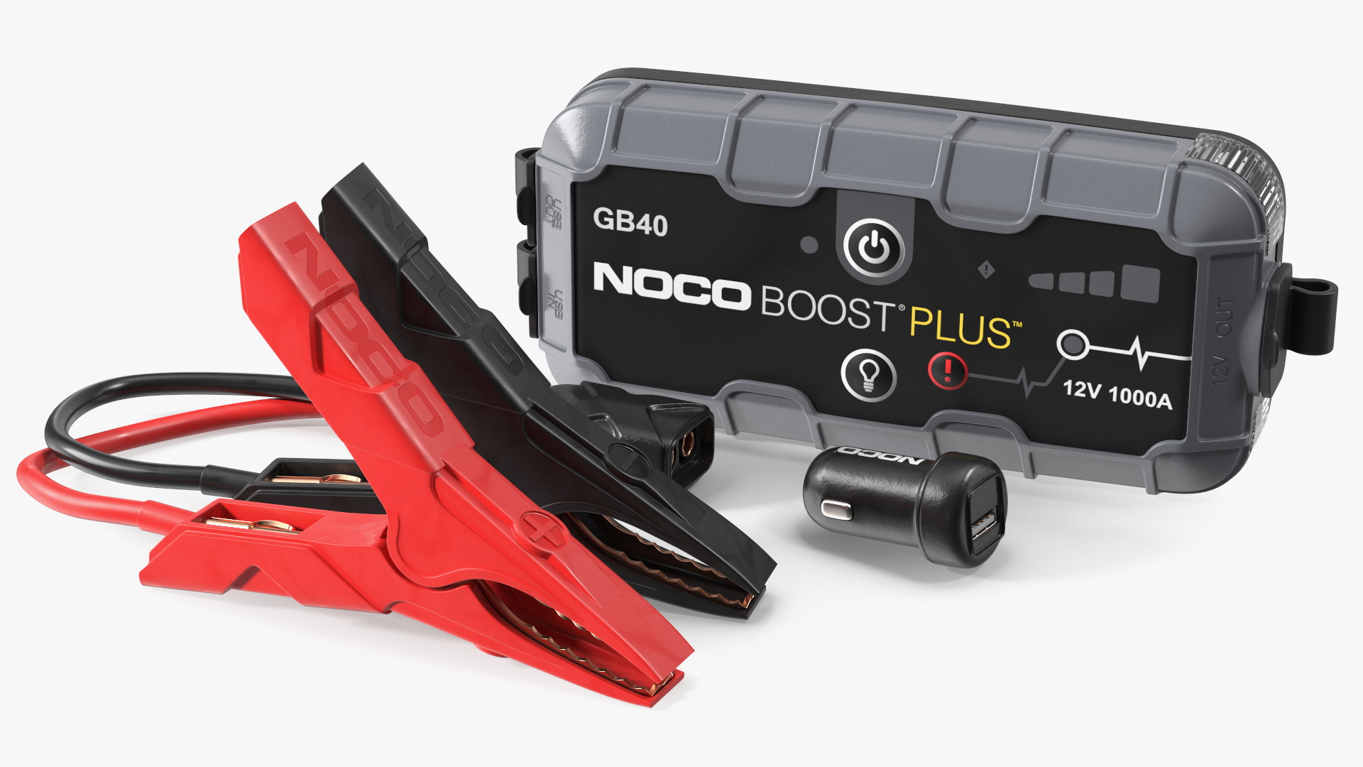 3D Portable Car Jump Starter NOCO Boost Plus
