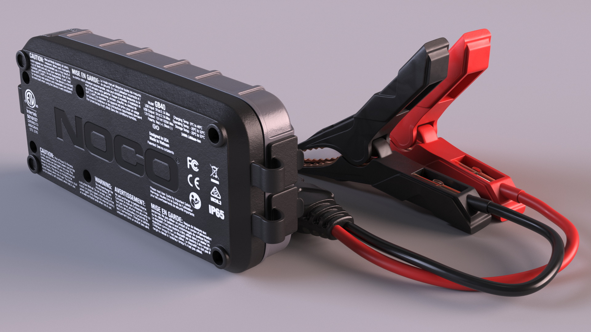 3D Portable Car Jump Starter NOCO Boost Plus