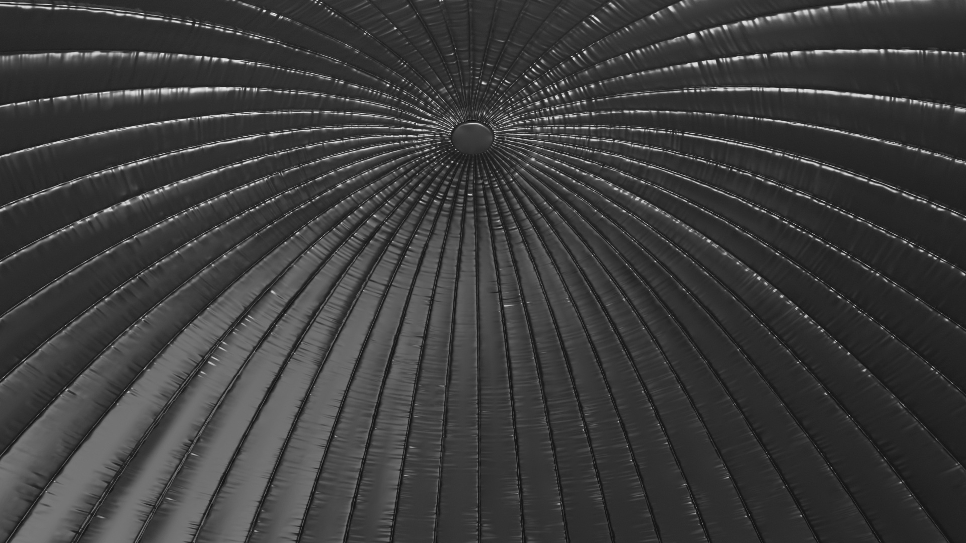 Durable Igloo Dome Tent Black 3D model