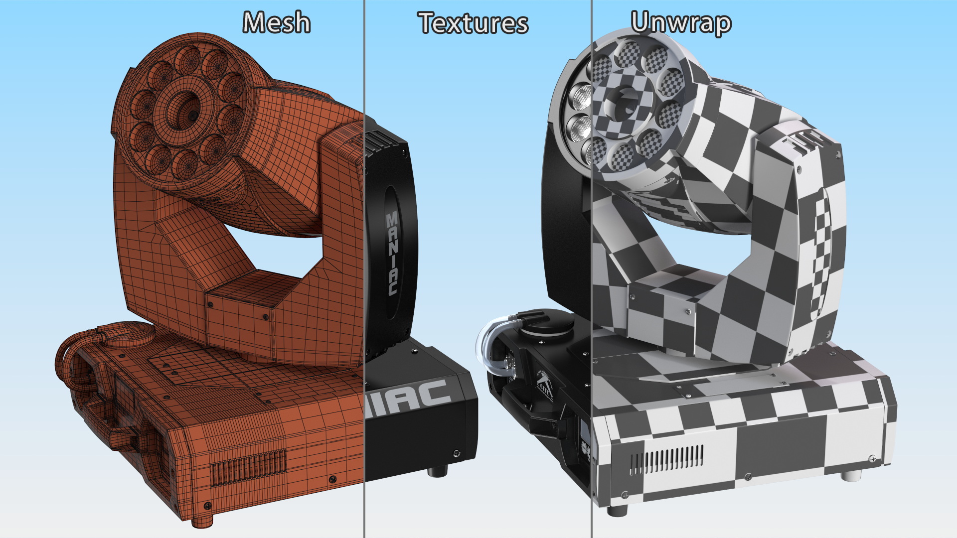 3D Stage Fog Machine CITC The Maniac model
