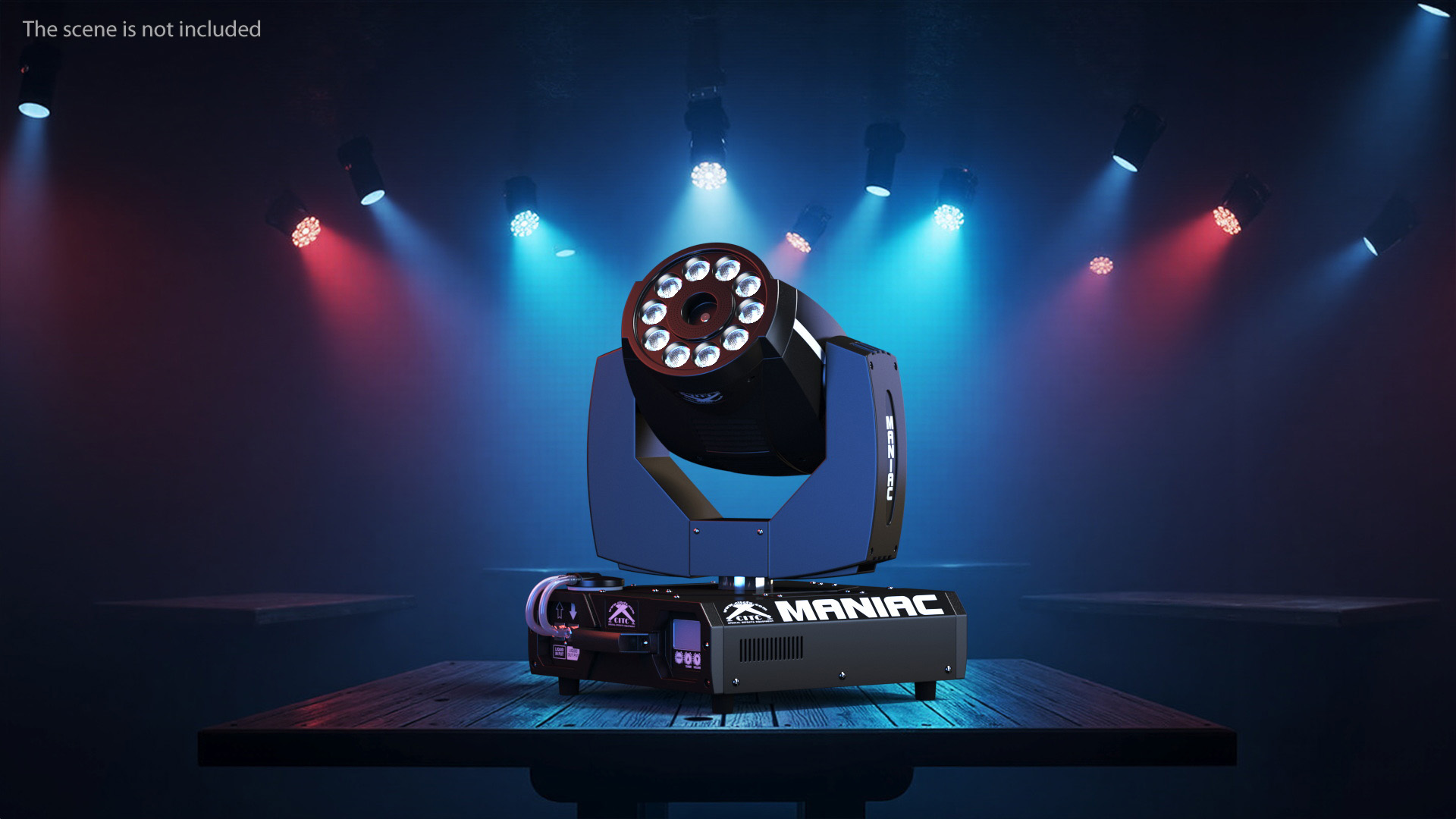 3D Stage Fog Machine CITC The Maniac model