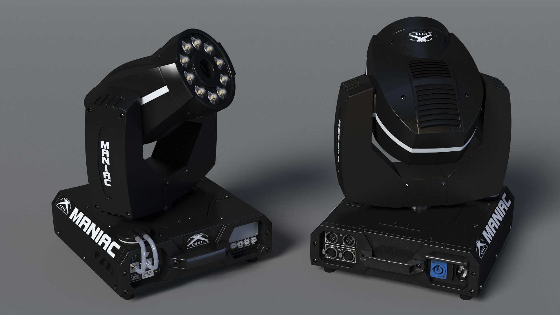 3D Stage Fog Machine CITC The Maniac model