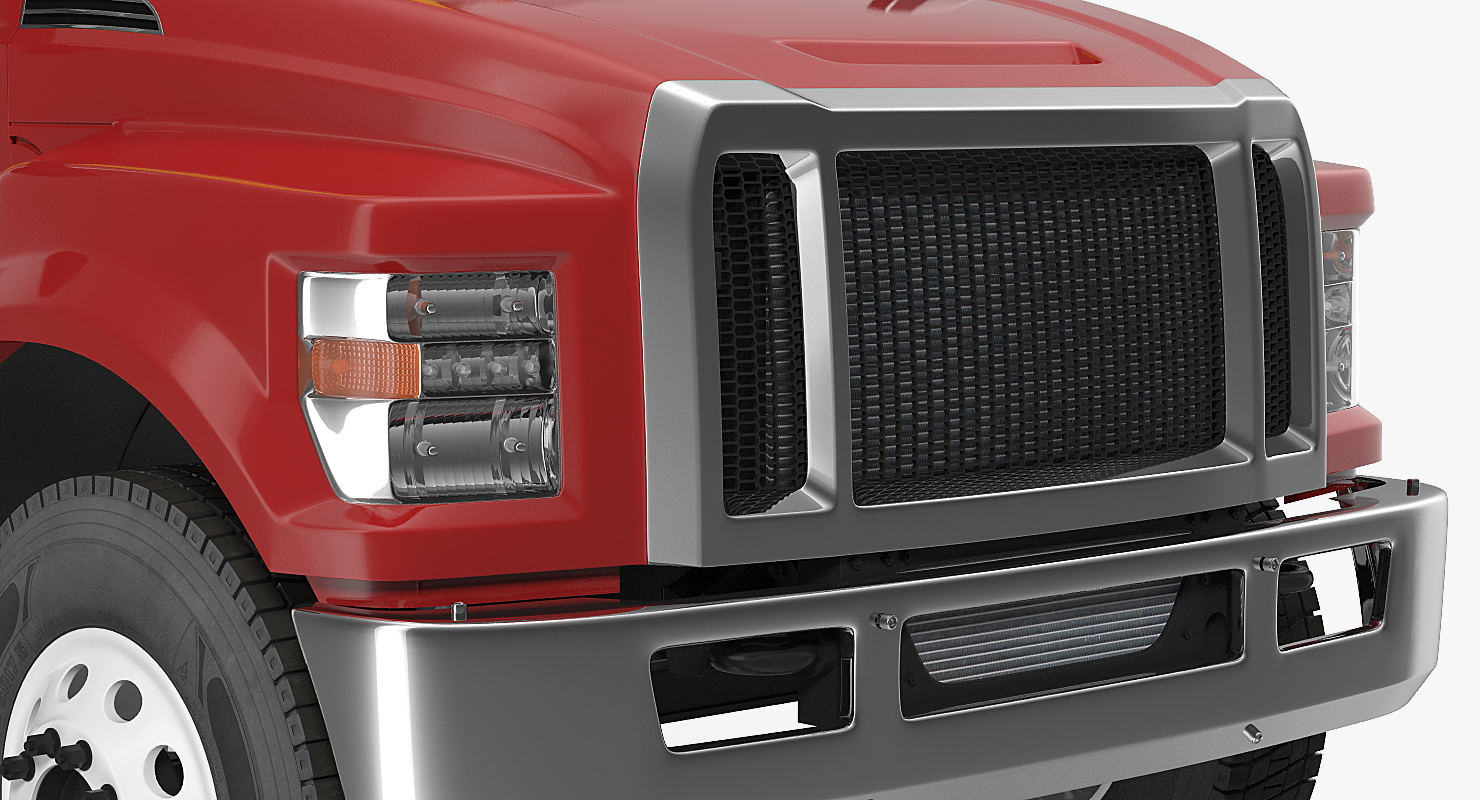 3D Box Truck Generic Simple Interior model