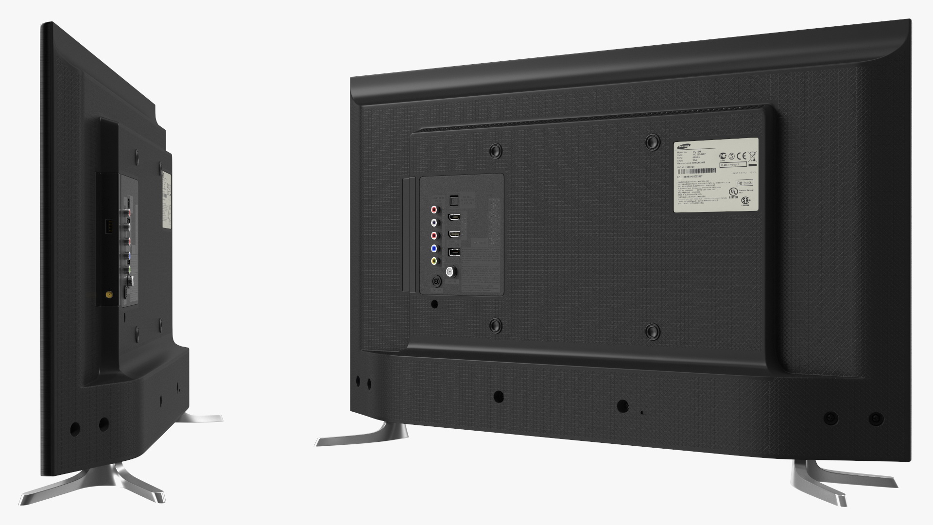 3D model Samsung Flat Screen Television