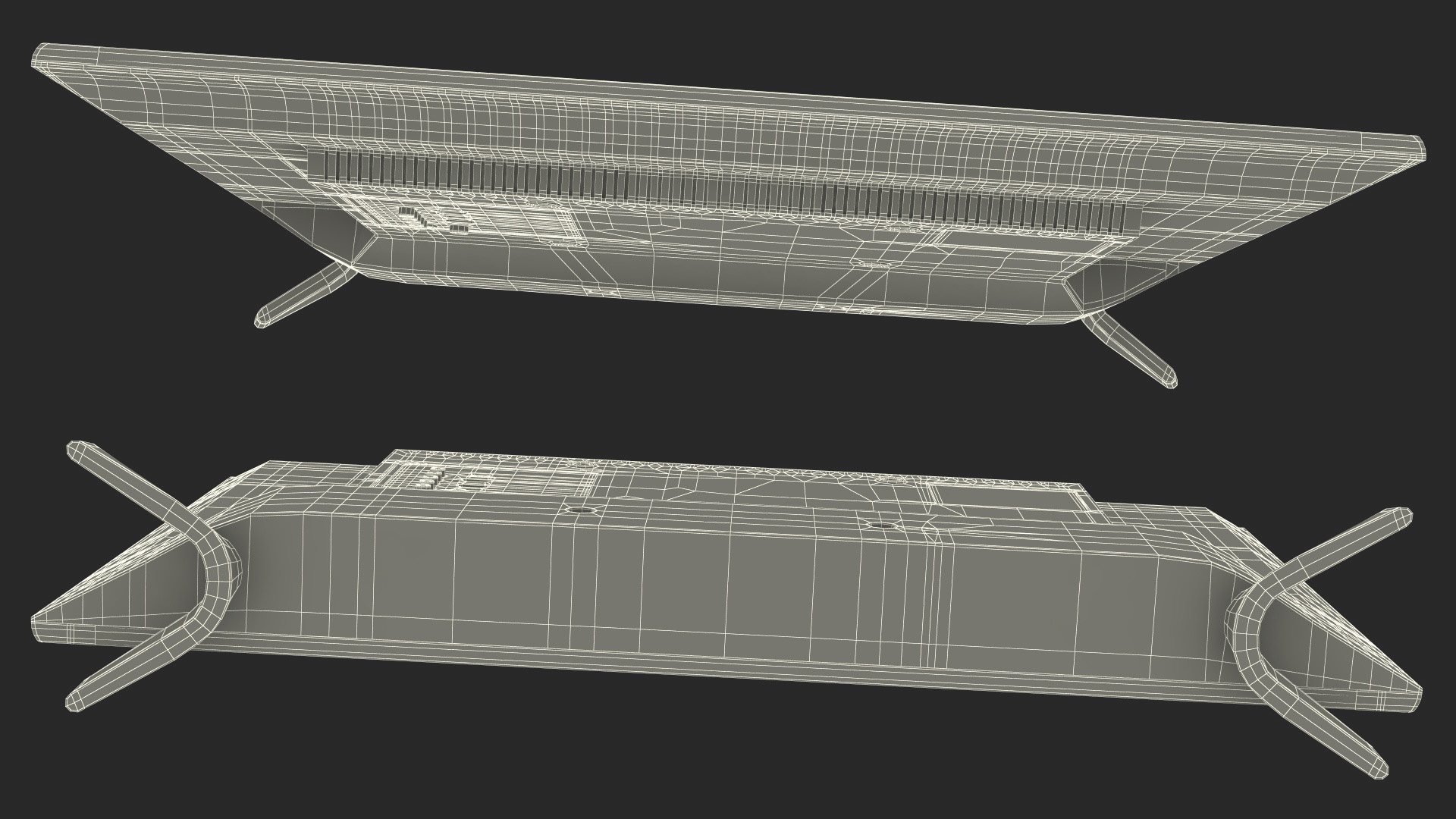 3D model Samsung Flat Screen Television