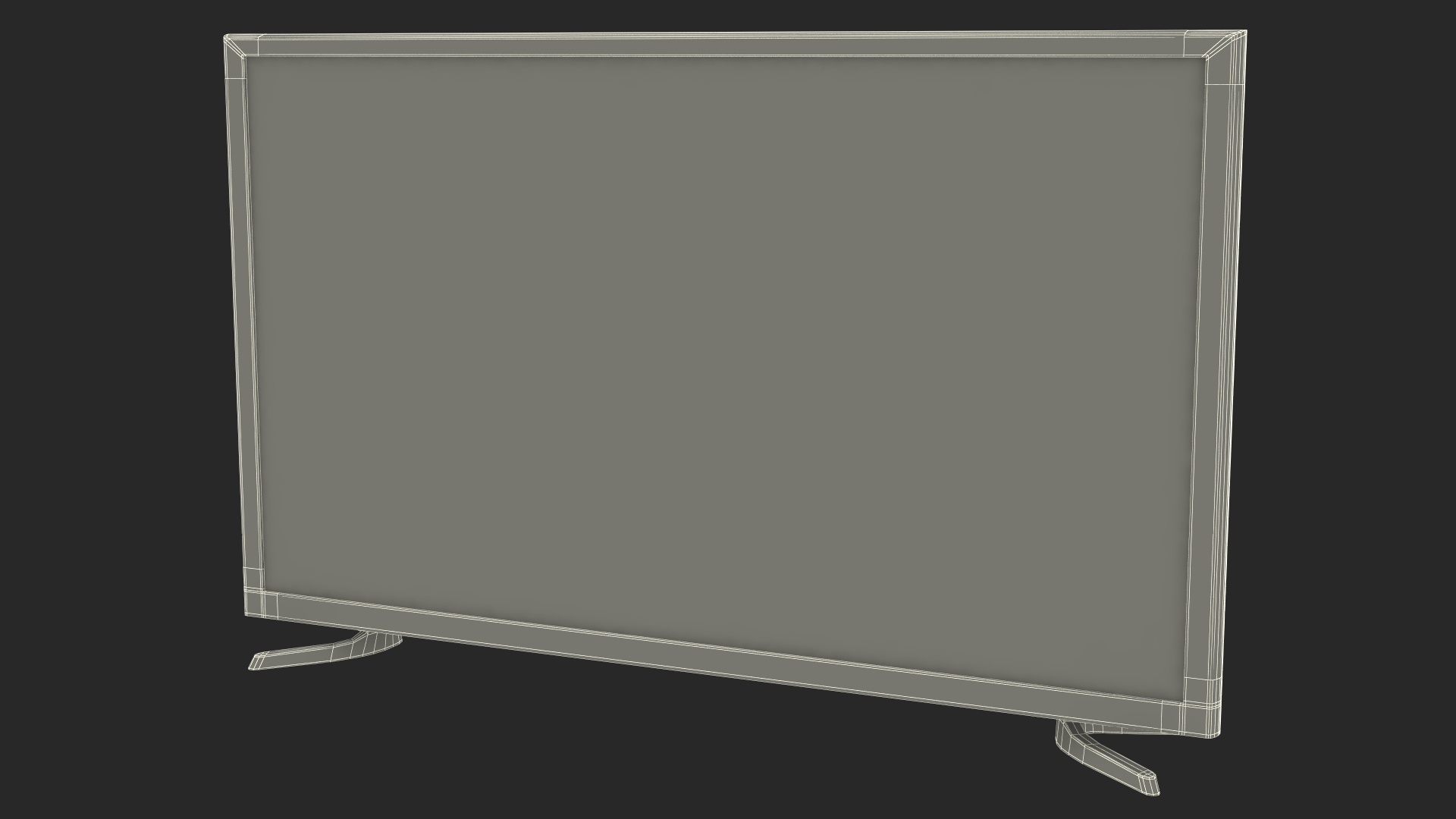 3D model Samsung Flat Screen Television